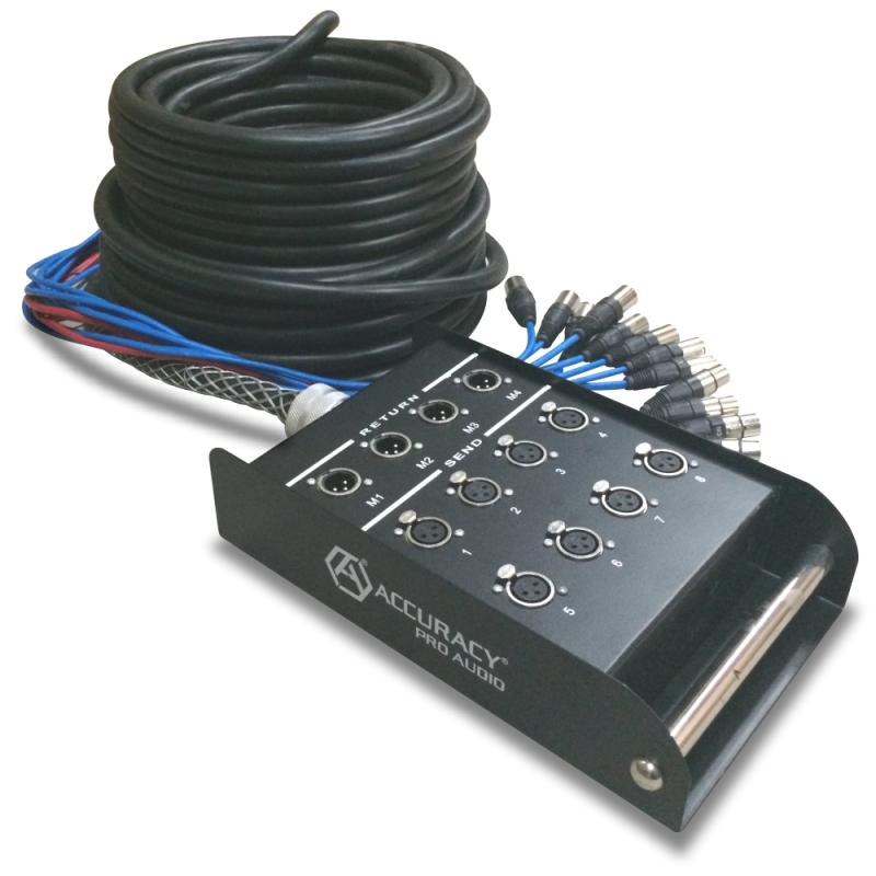 Accuracy Cable Multipar 8x4 30 Mts.