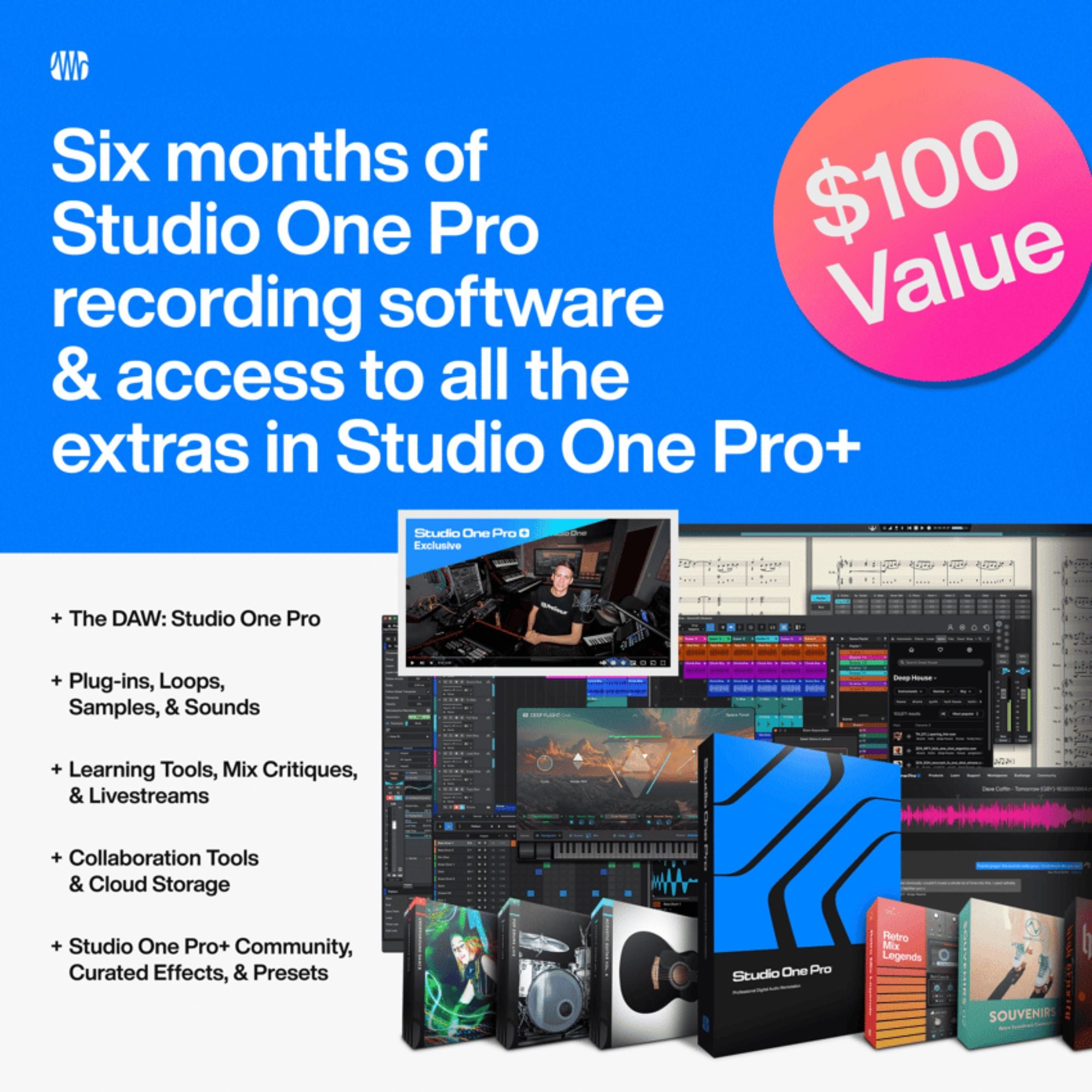 Presonus ABOXGOCRE Pack Home Studio