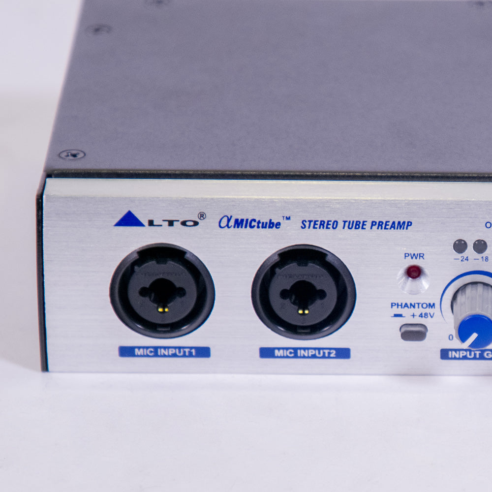 Alto Profesional ALPHAMICTUBE Preamplificador Estéreo
