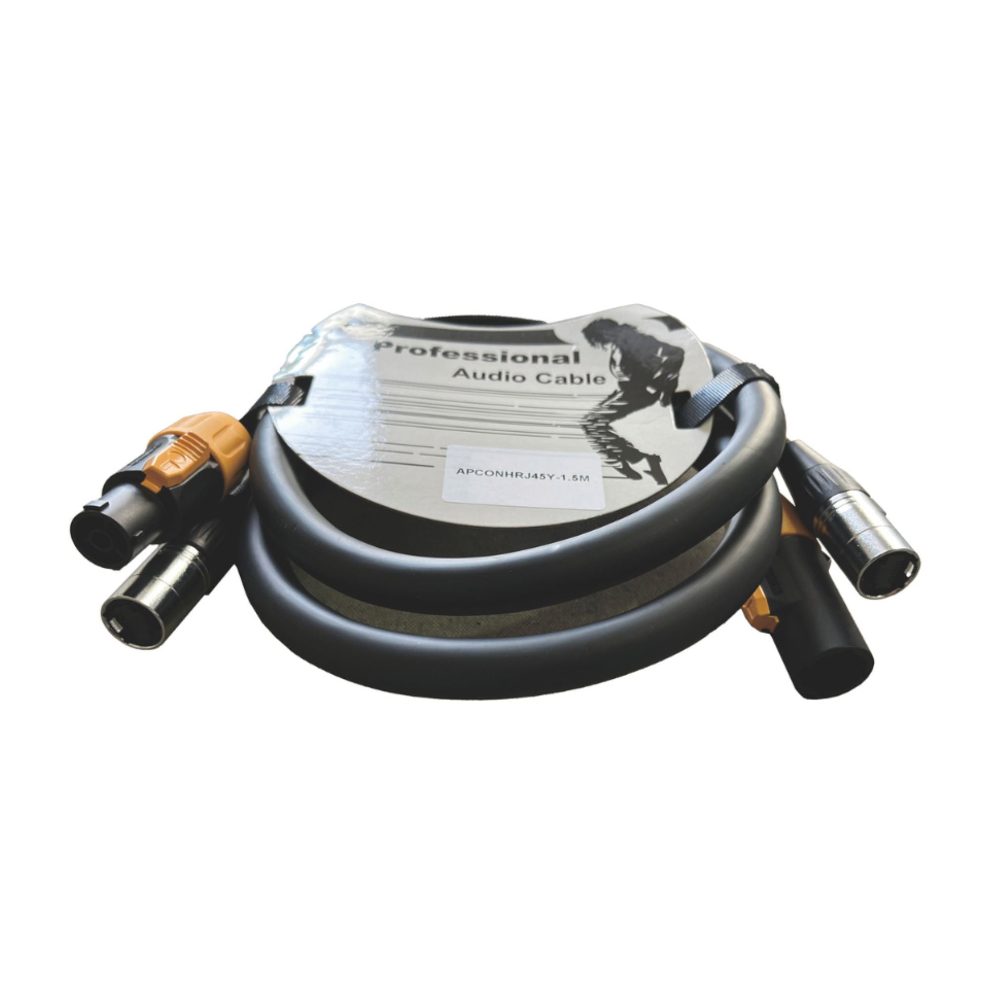 Accuracy Pro Audio APCONHRJ45Y Cable RJ45 a Powercon True 1.5m