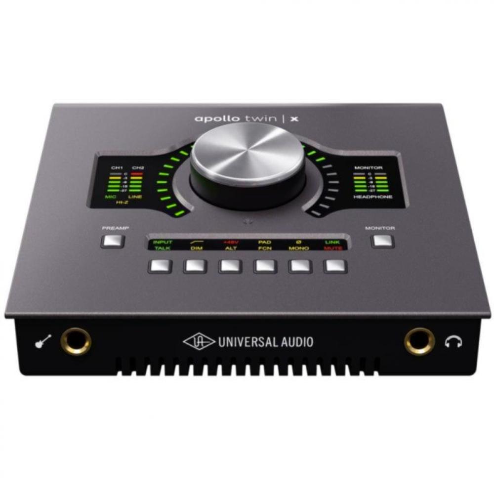 Universal Audio Apollo Twin X QUAD Heritage Edition Interfaz de Audio Thunderbolt 3