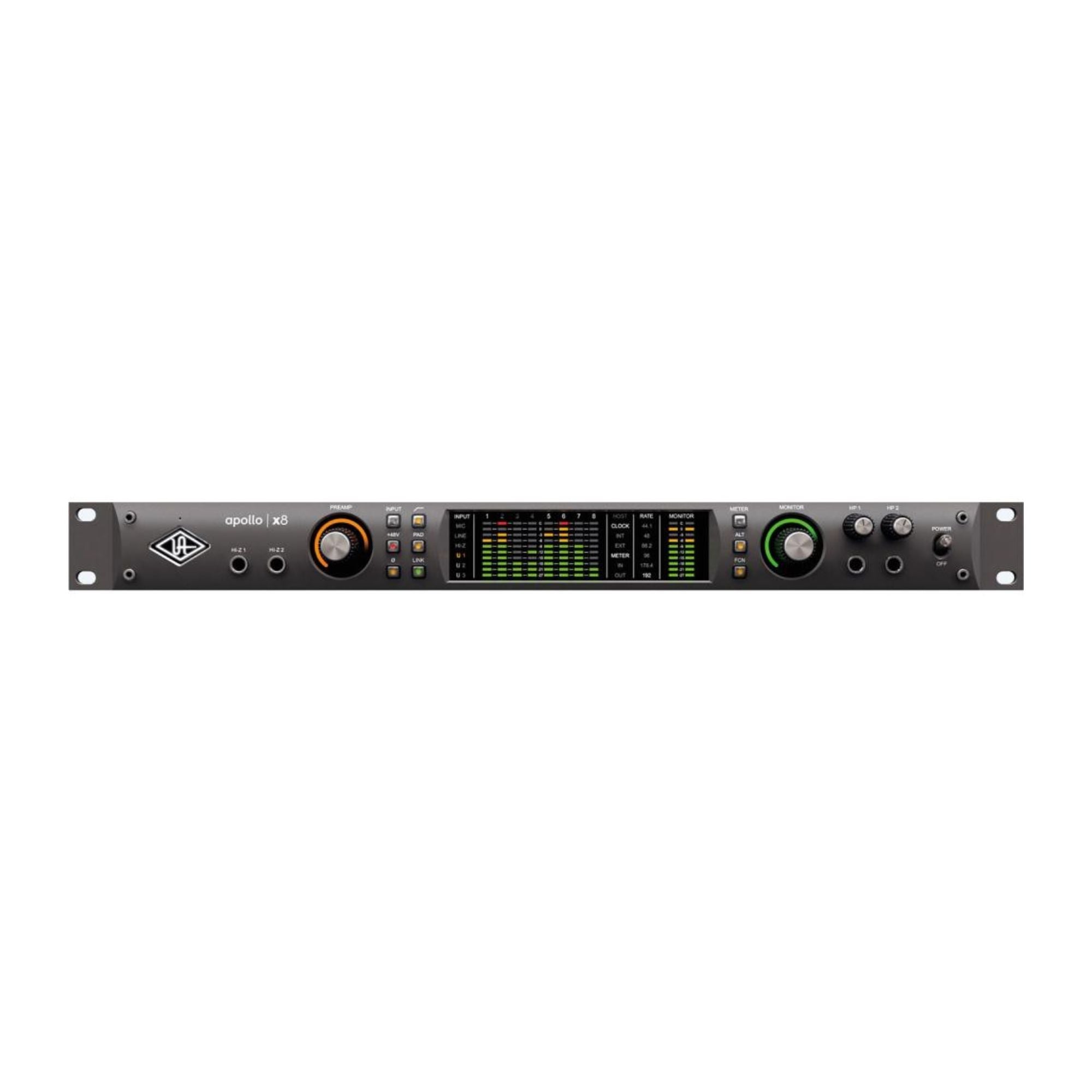 Universal Audio Apollo x8 Interfaz de Audio 18x24 Thunderbolt 3 con DSP UAD