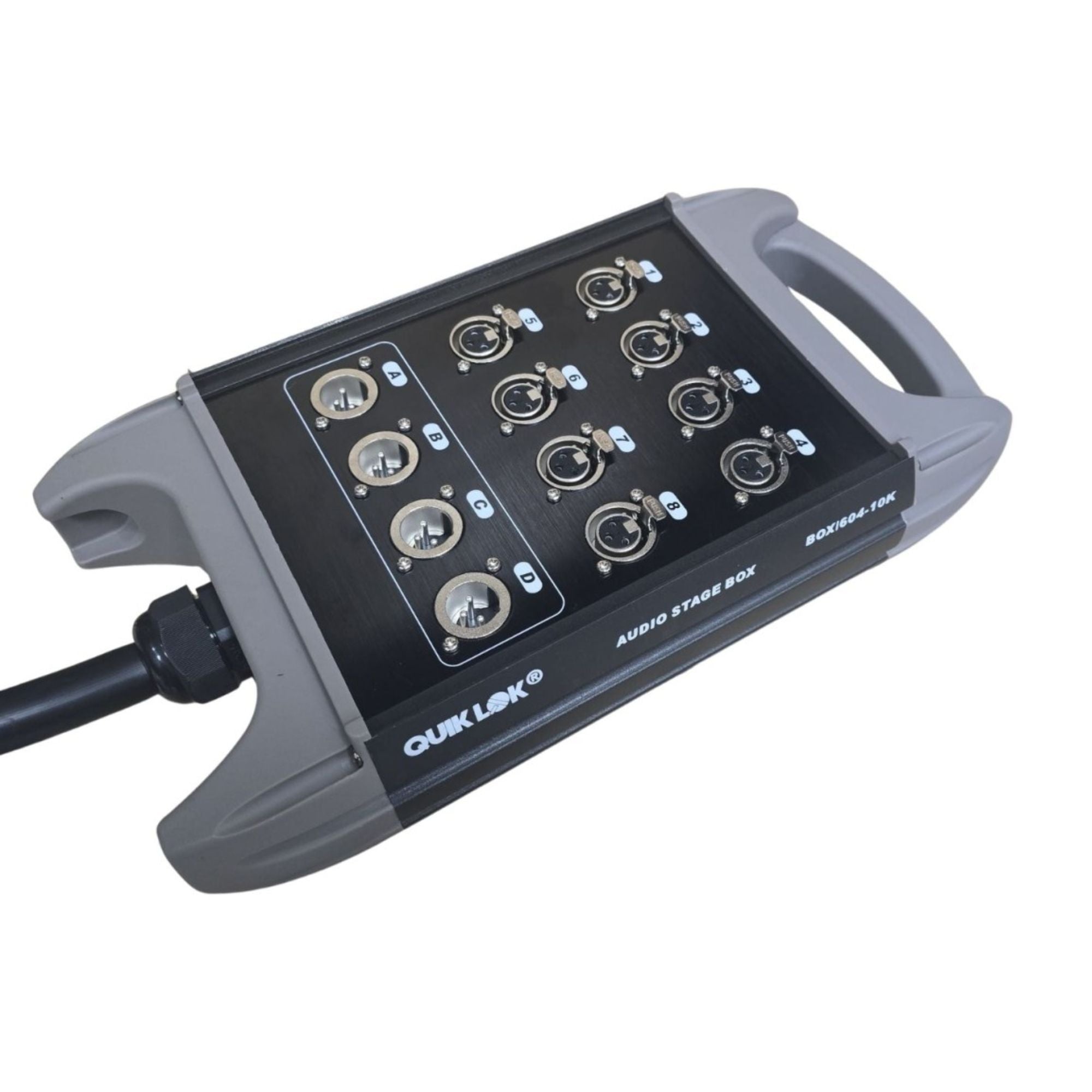 Quik Lok BOX604-10K Cable Multipar 8x4 10Mts