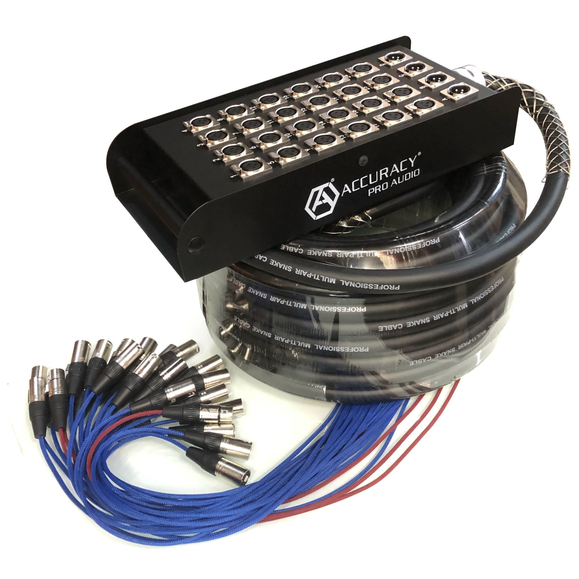 Accuracy Pro Audio Cable Multipar 24x4 30 mts