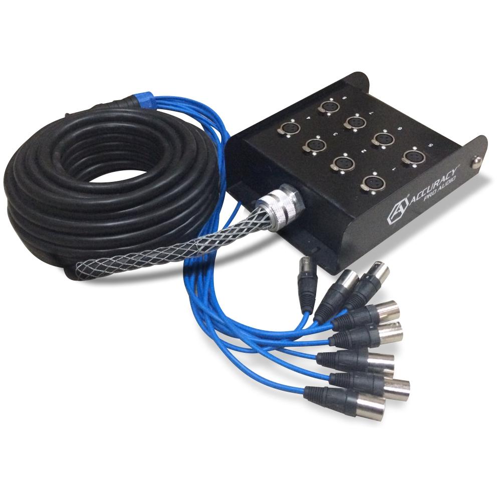 Accuracy Pro Audio BS-018X15M, Cable Multipar 8 Canales 15mts