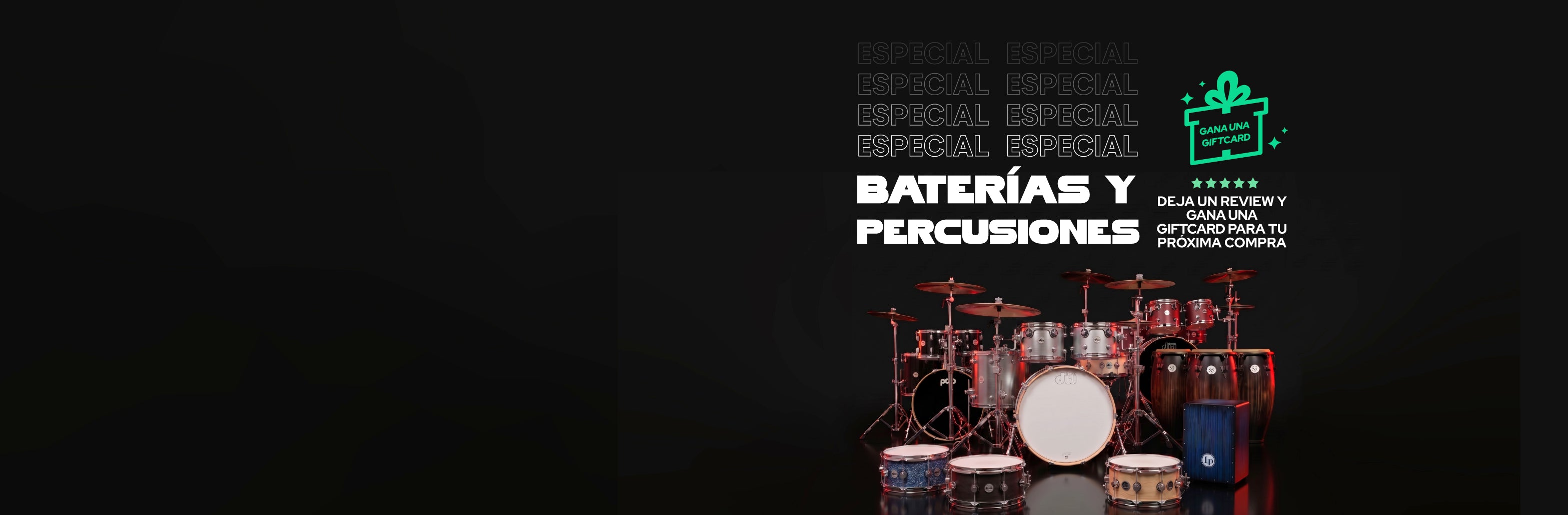 Especial Baterías y Percusión 2026