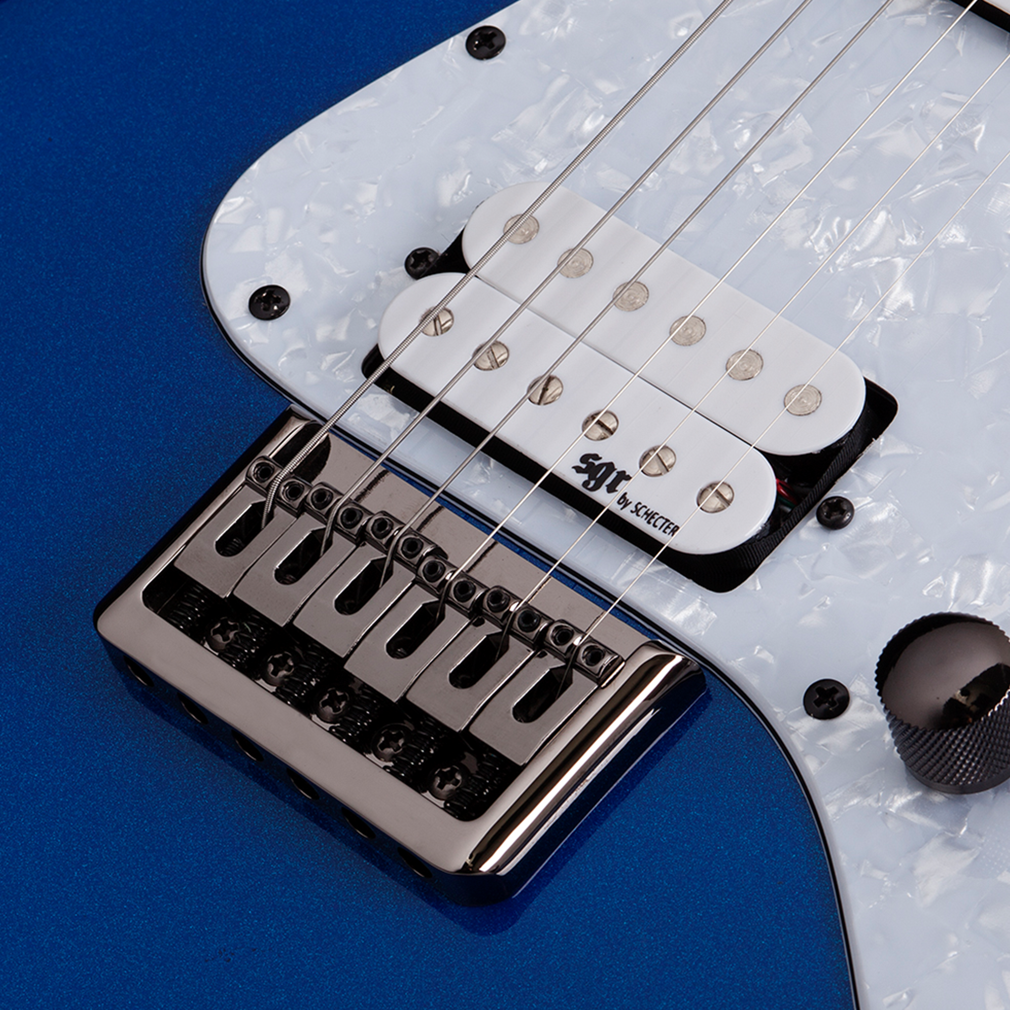 SGR by Schecter Banshee-6 Electric Blue Guitarra Eléctrica