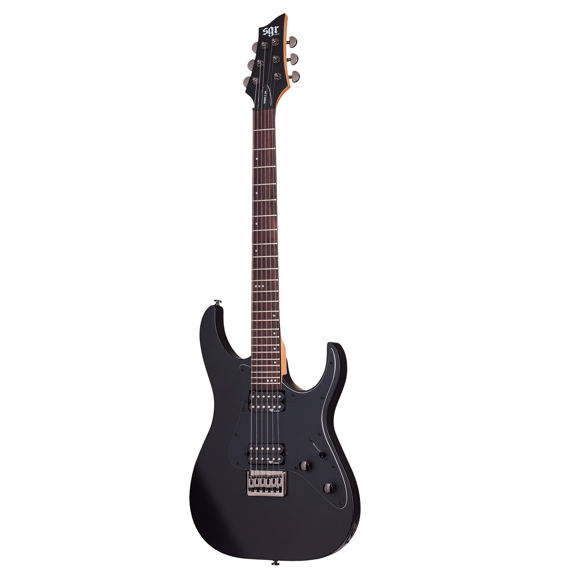 SGR by Schecter Banshee-6 Satin Black Guitarra Eléctrica