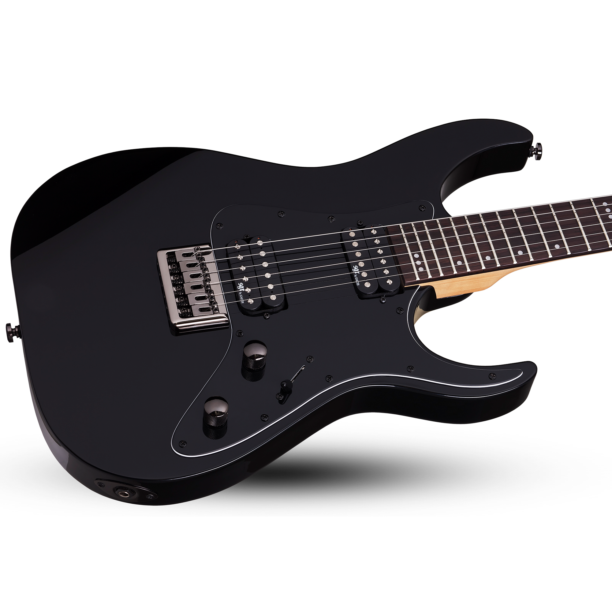 SGR by Schecter Banshee-6 Satin Black Guitarra Eléctrica
