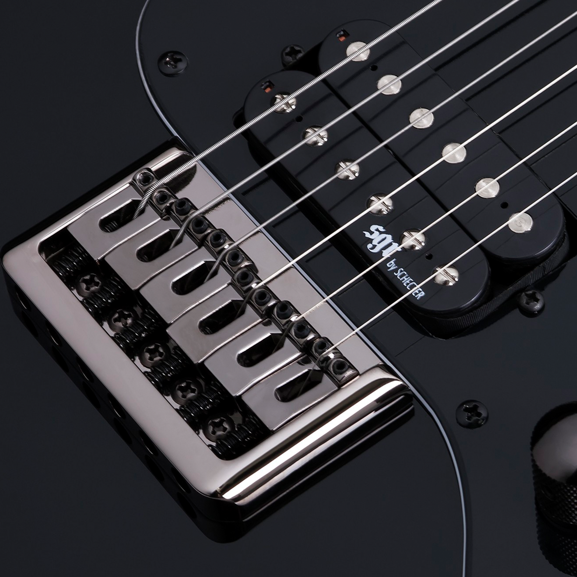 SGR by Schecter Banshee-6 Satin Black Guitarra Eléctrica
