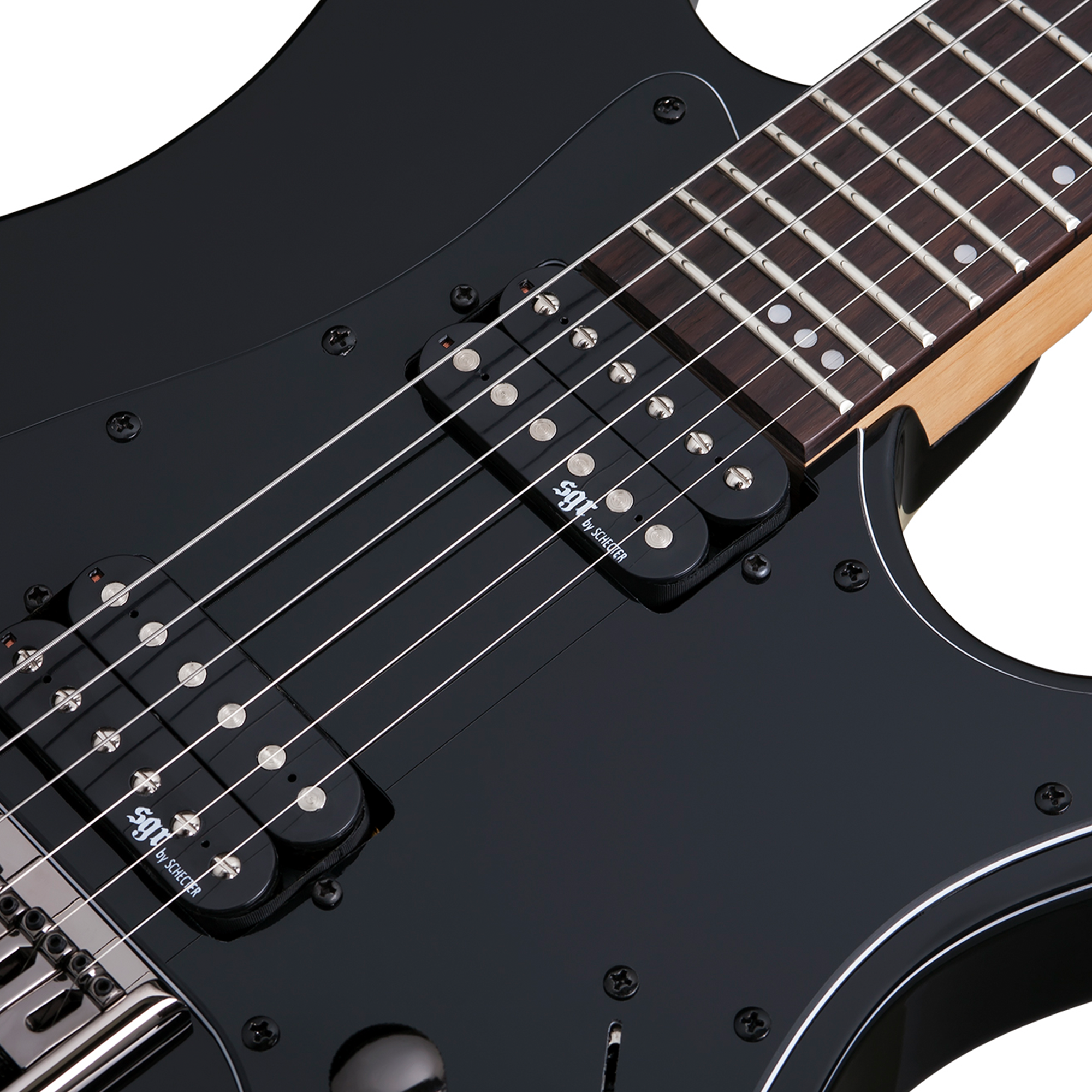 SGR by Schecter Banshee-6 Satin Black Guitarra Eléctrica