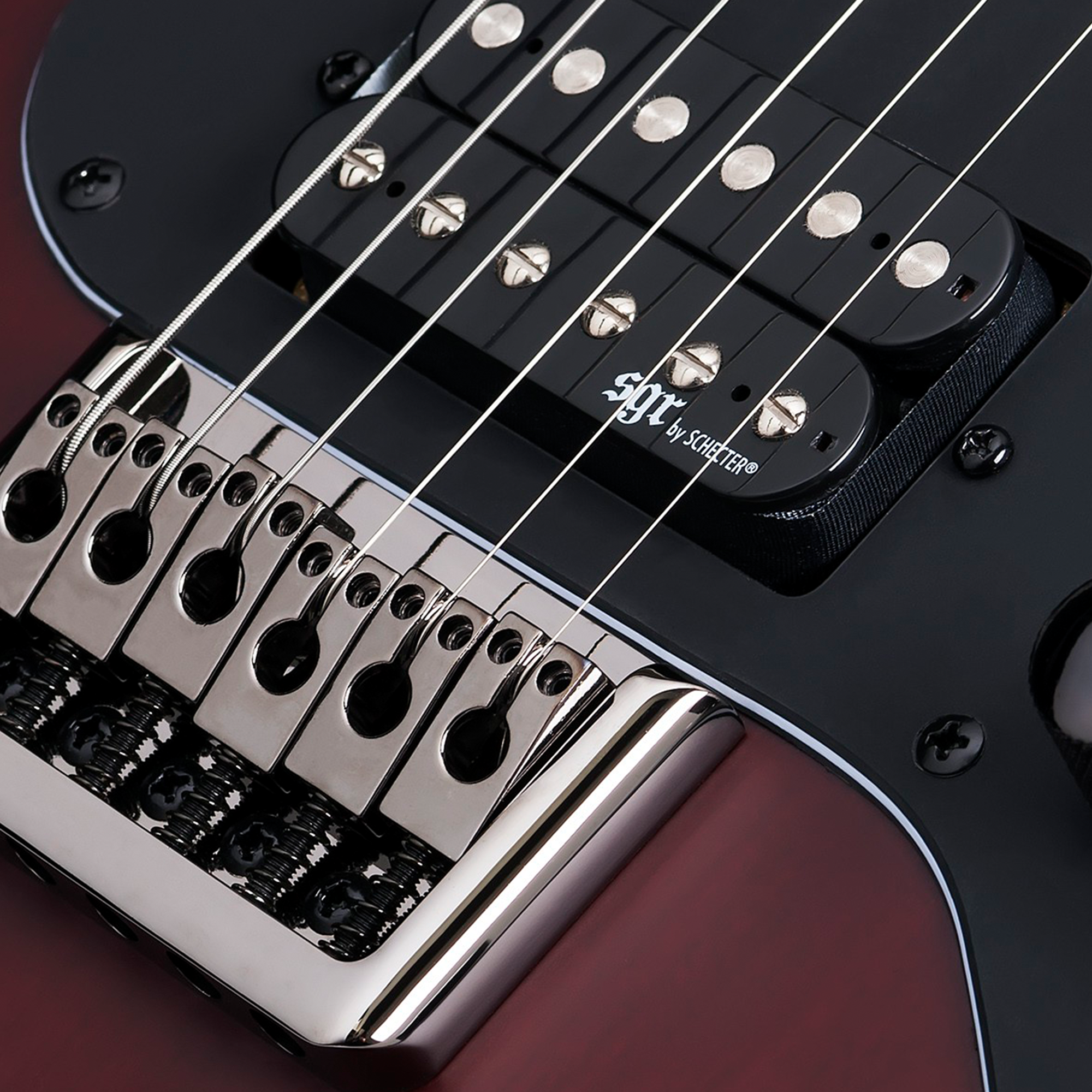 SGR by Schecter Banshee-6 Walnut Satin Guitarra Eléctrica