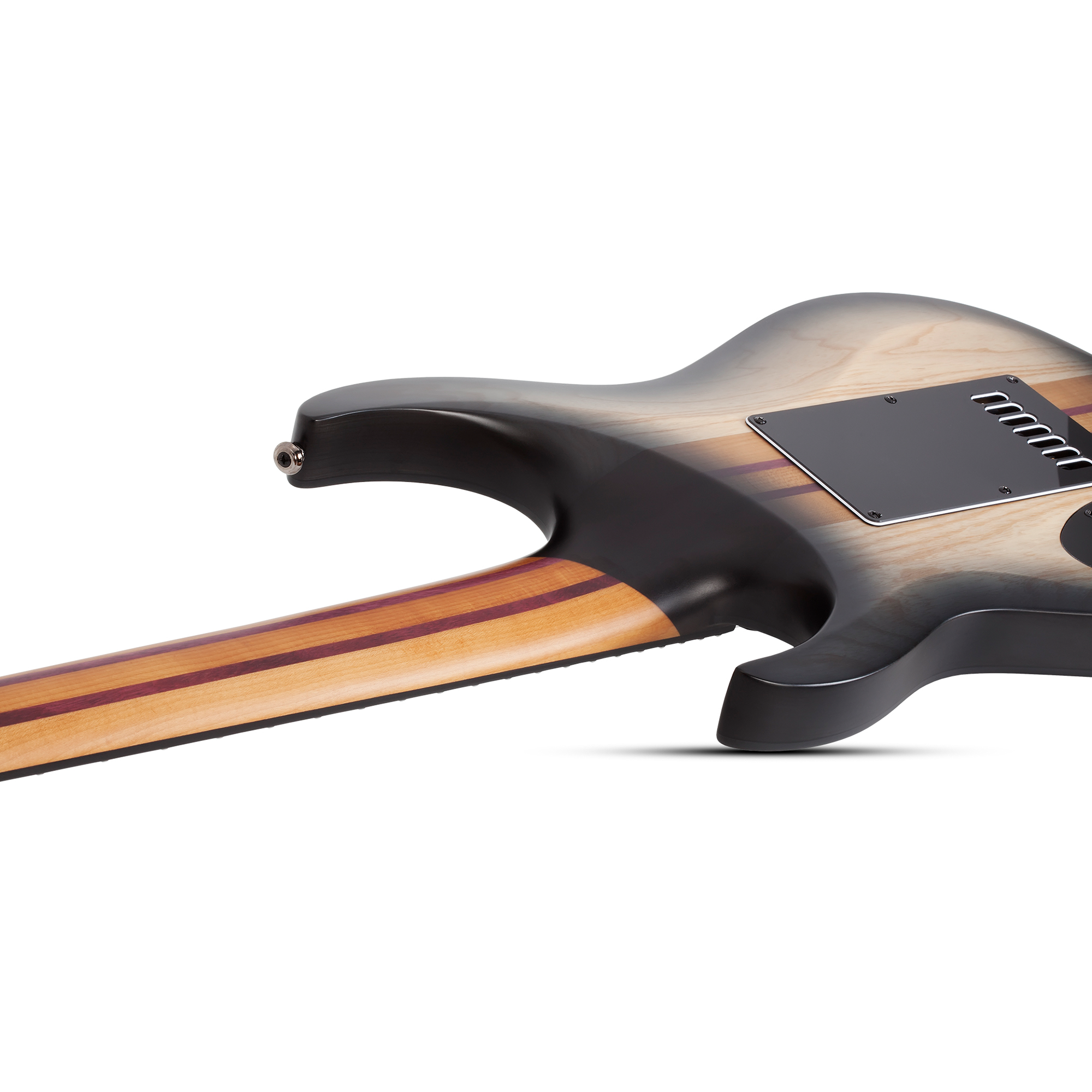 Schecter Banshee Mach-7 Fallout Burst Guitarra Eléctrica 7 Cuerdas Evertune