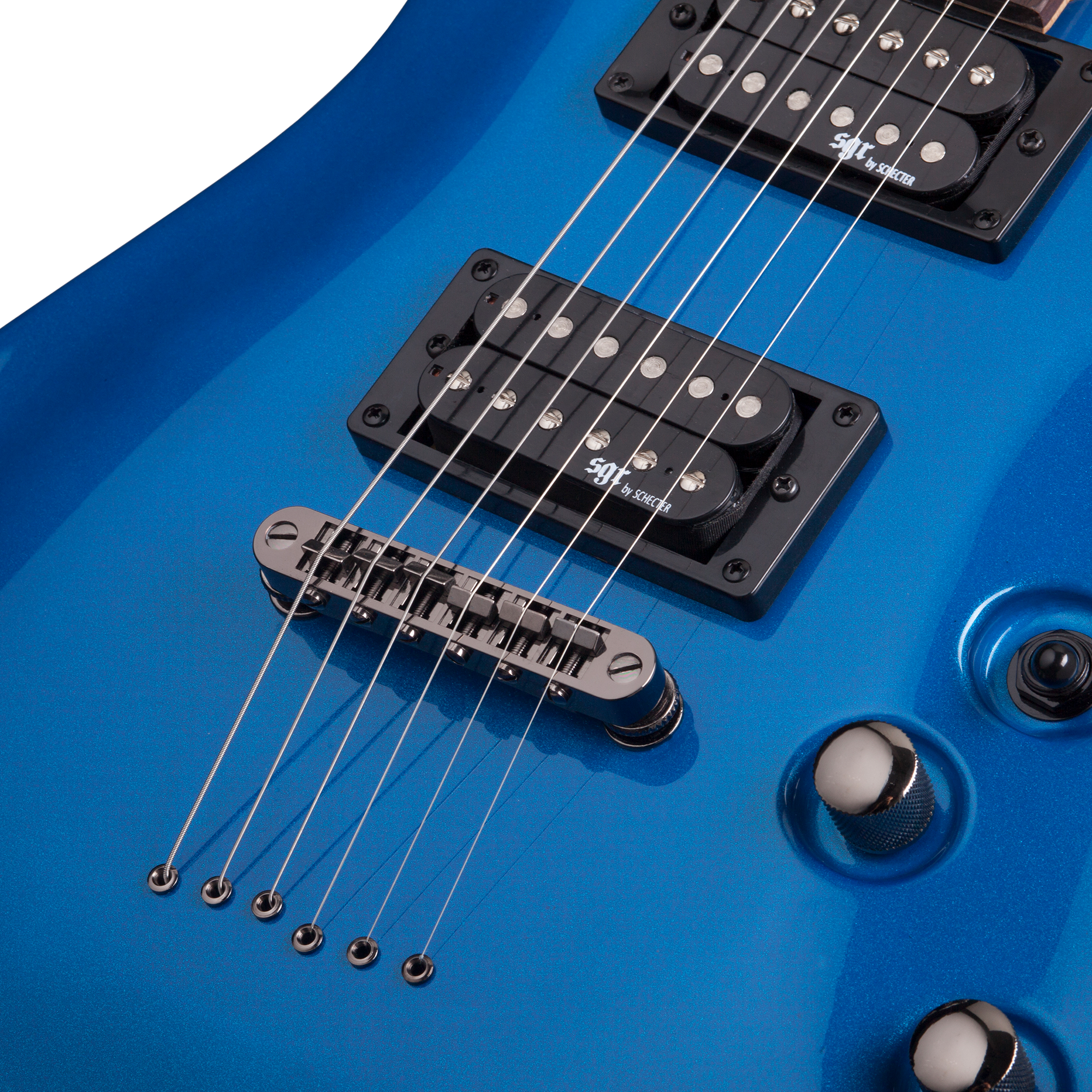SGR by Schecter C-1 Electric Blue Guitarra Eléctrica