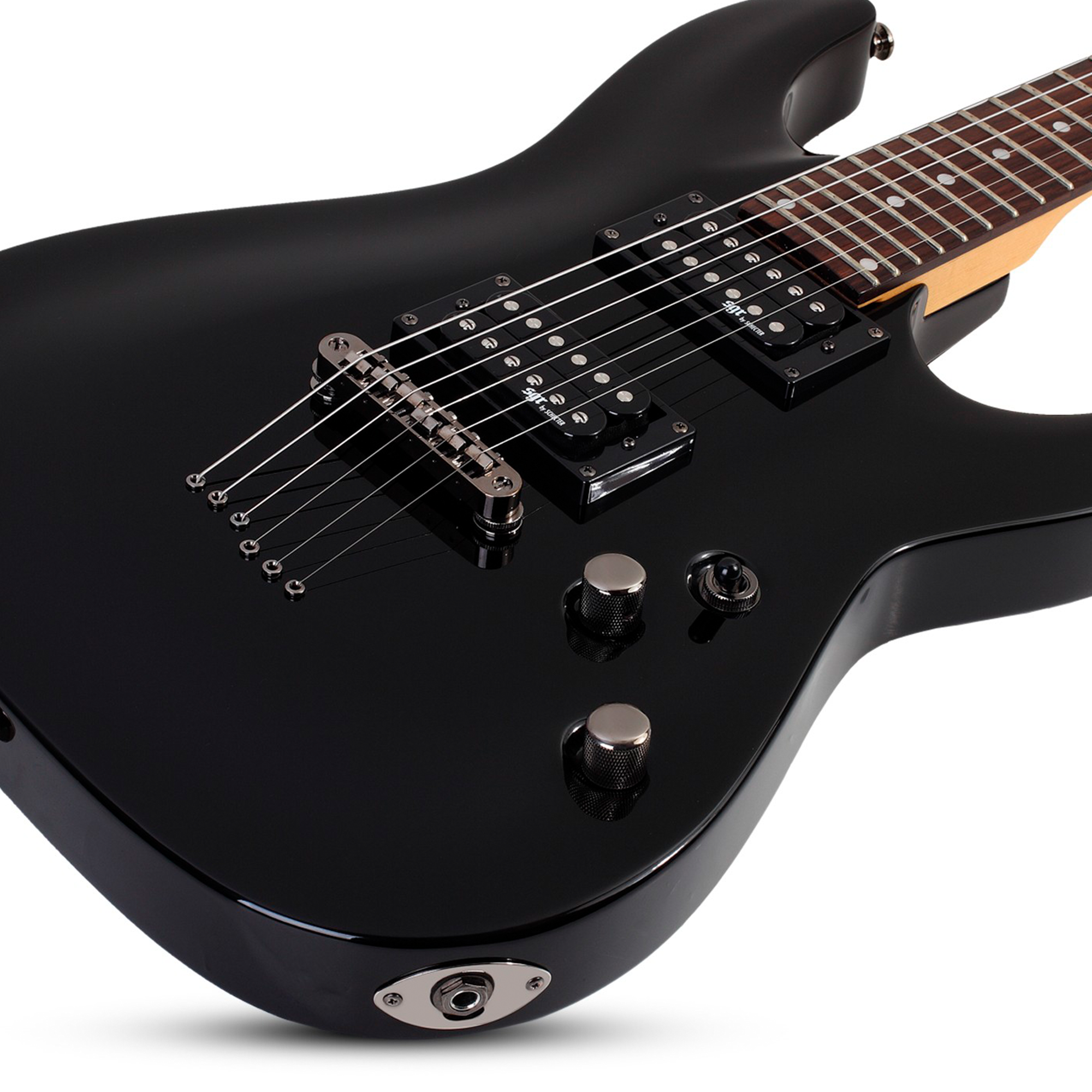 SGR by Schecter C-1 Gloss Black Guitarra Eléctrica
