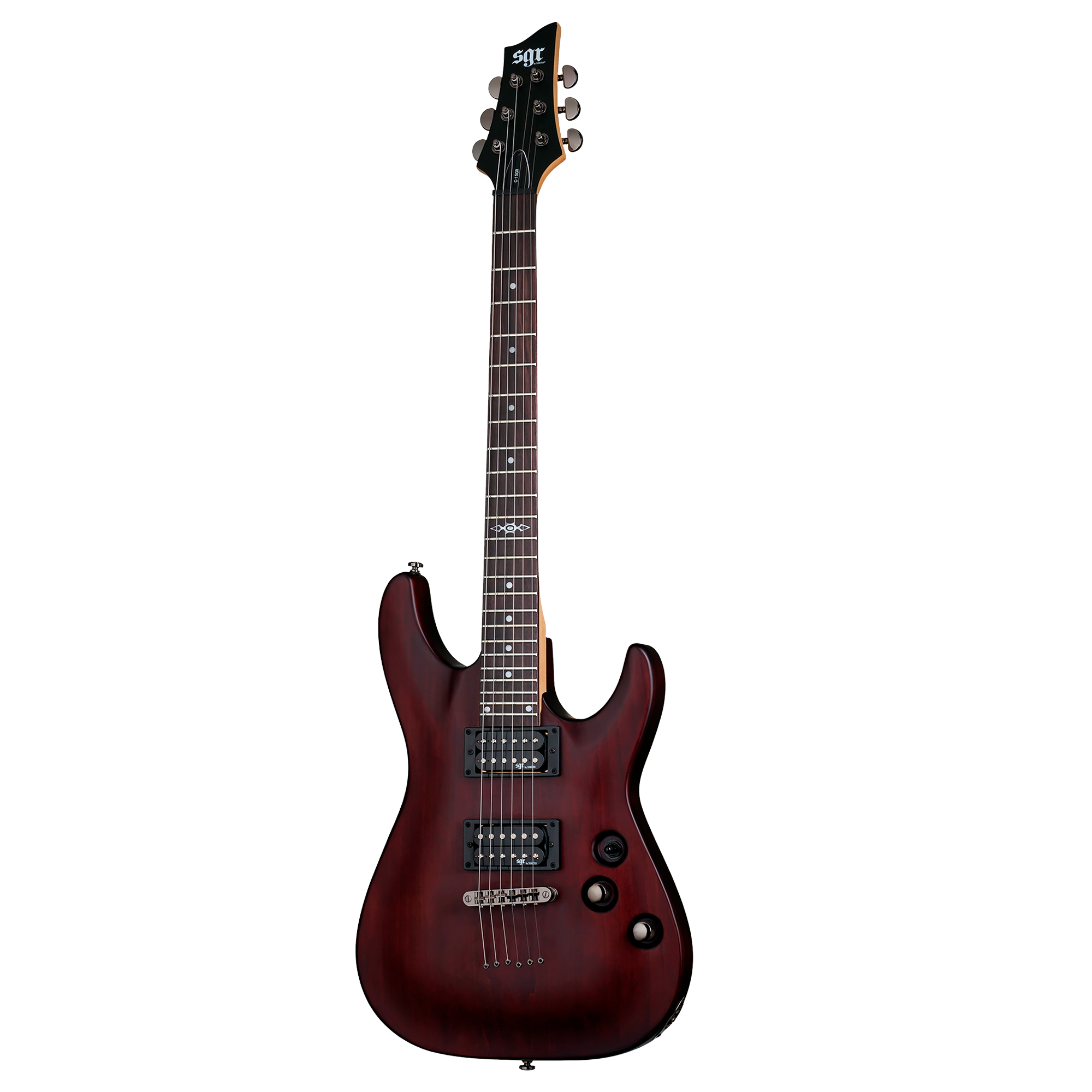 SGR by Schecter C-1 Walnut Satin Guitarra Eléctrica