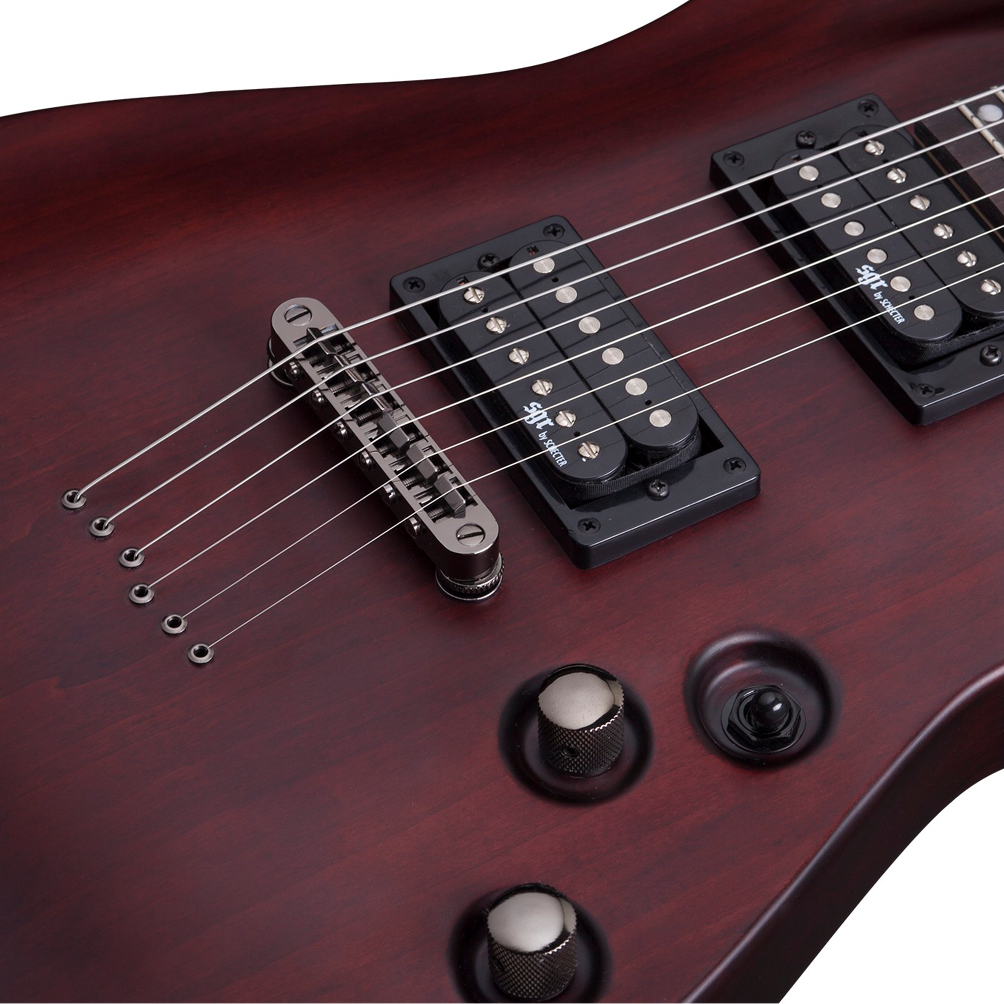 SGR by Schecter C-1 Walnut Satin Guitarra Eléctrica