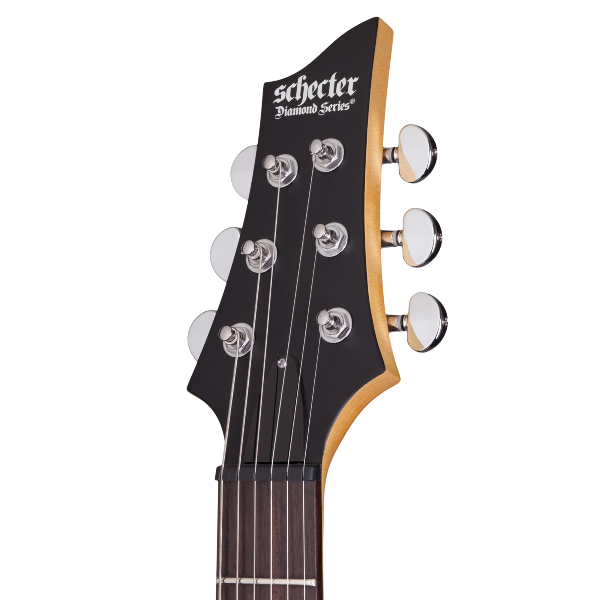 Schecter C-6 Deluxe Satin Black Guitarra Eléctrica