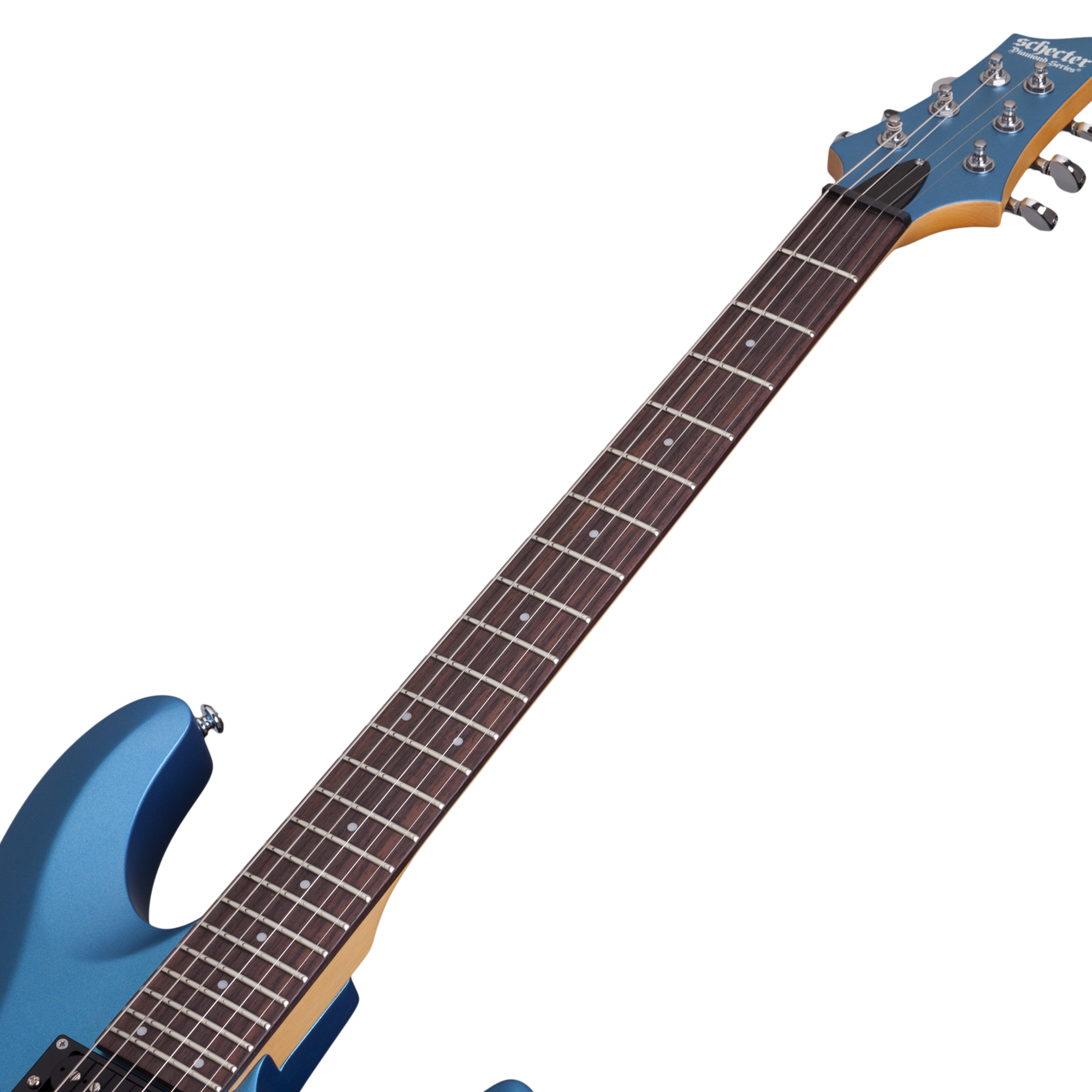 Schecter C-6 Deluxe Satin Metallic Light Blue Guitarra Eléctrica