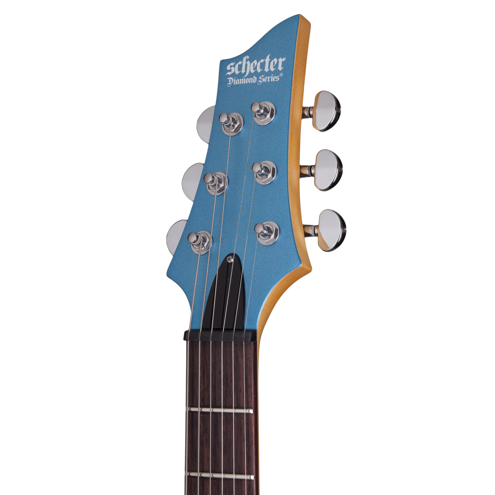 Schecter C-6 Deluxe Satin Metallic Light Blue Guitarra Eléctrica