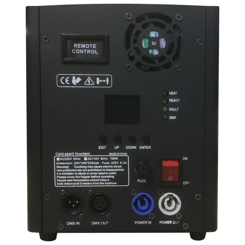 Eastman CARNIVAL SPARKII Máquina de Chispa Fria (Par+Case)