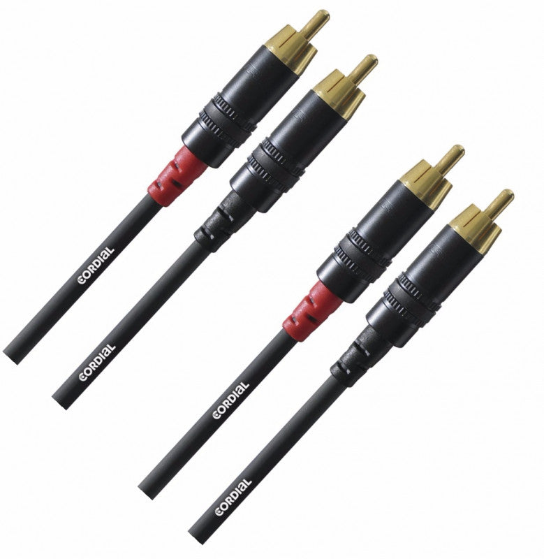 Cordial CFU3CC Cable RCA a RCA 3mts
