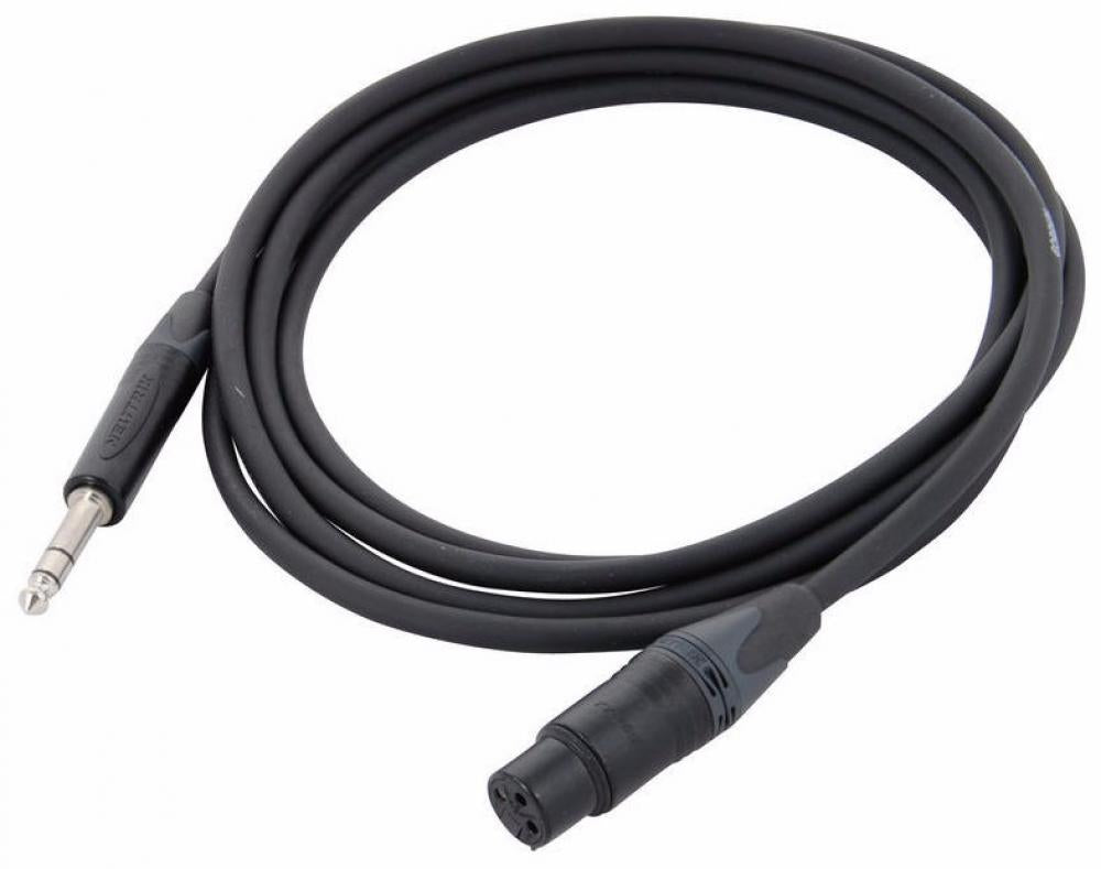 Cordial CPM25FV Cable XLR a Plug 1/4 TRS 2.5mts