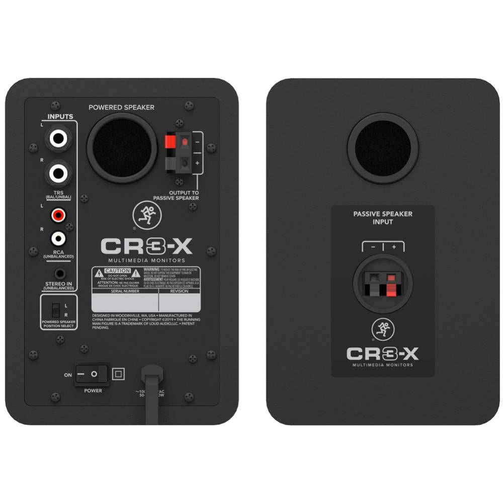 Mackie CR3-X Monitor de Estudio Activo 3'' (Par)