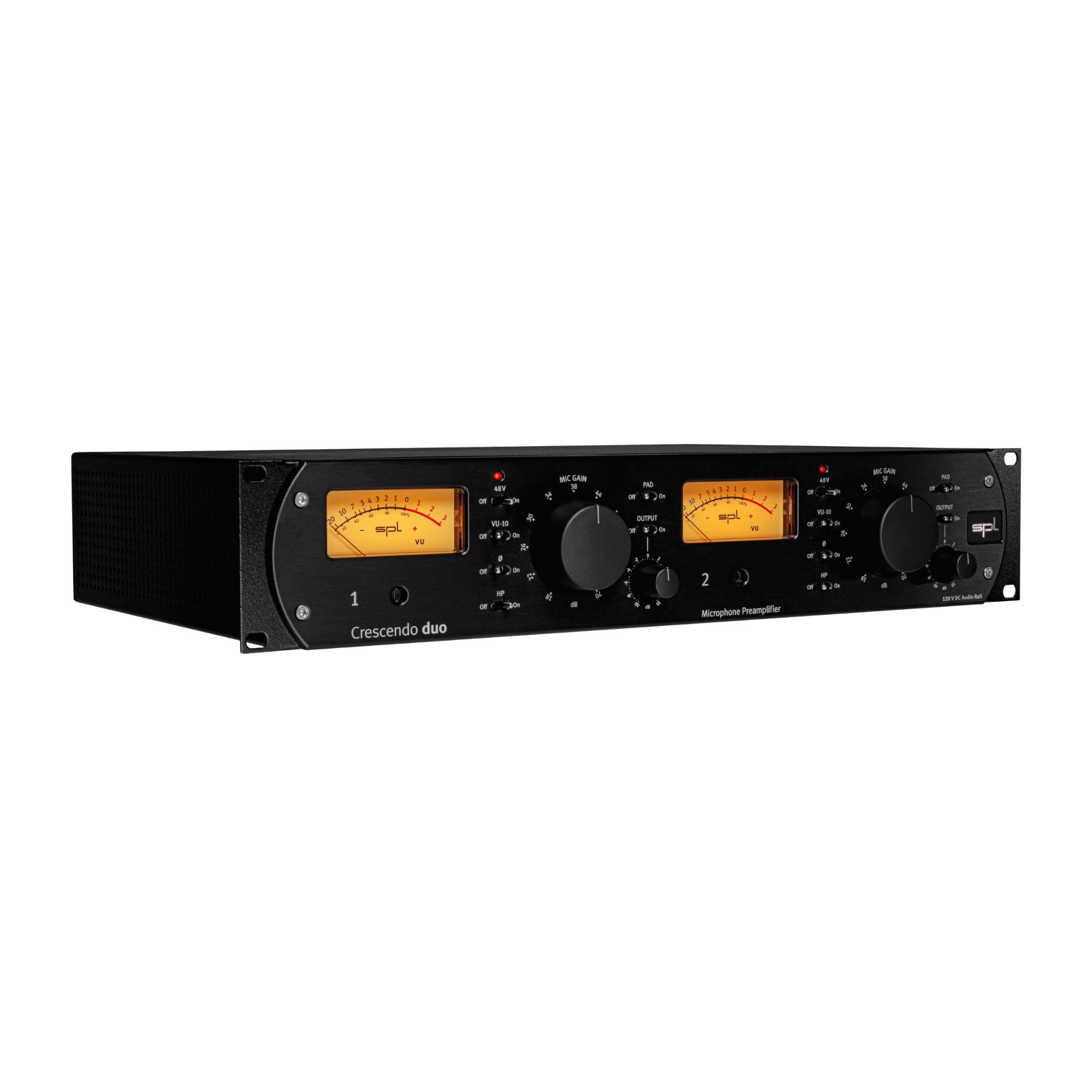 SPL Crescendo Preamplificador de Micrófono de 2 canales