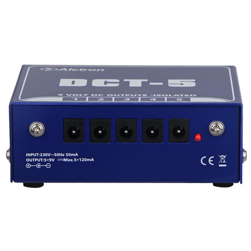 Alctron DCT5 Fuente de Poder Pedales de Efectos