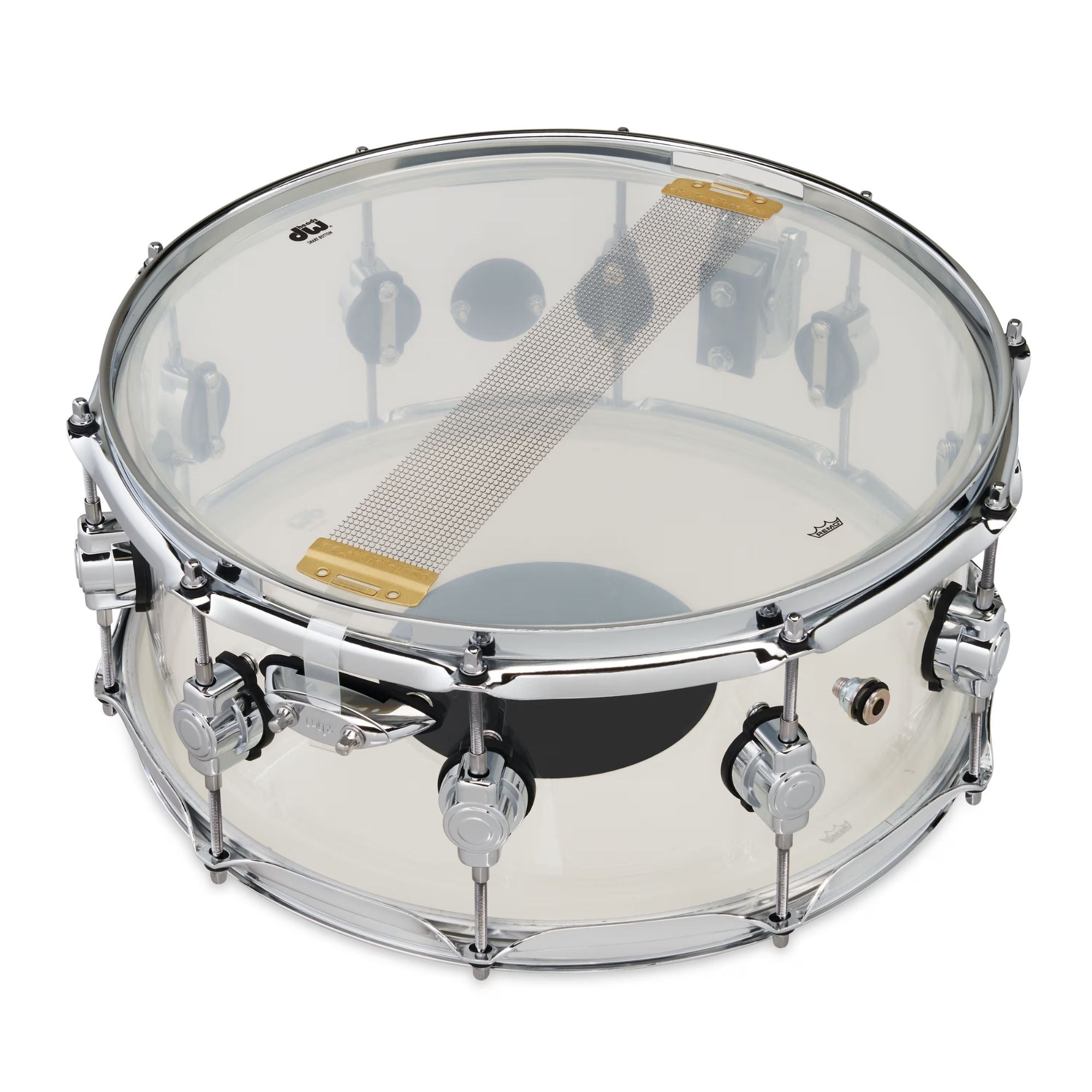 DW Drums Design Series Caja de Batería 14x6" Clear Acrylic