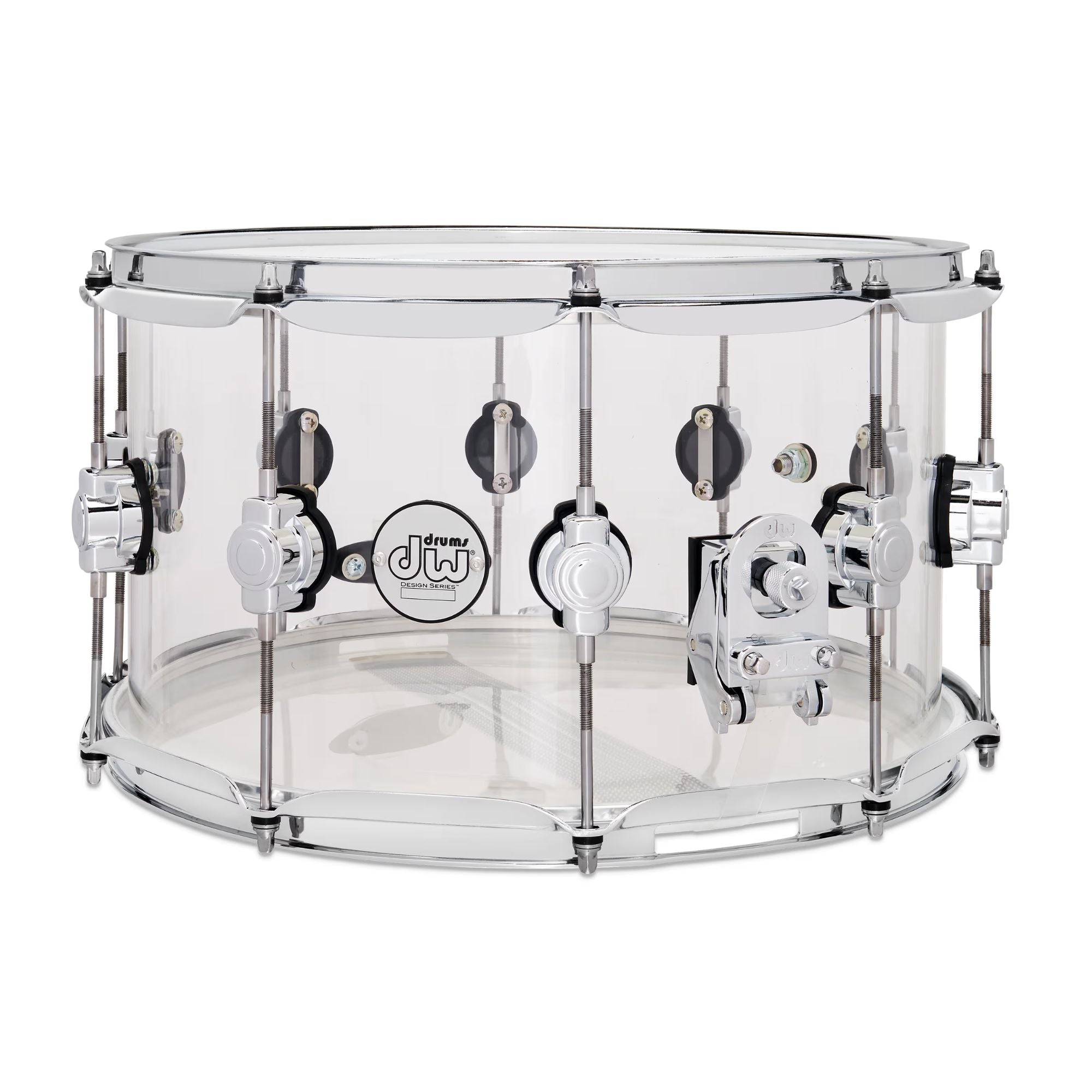 DW Drums Design Series® Caja 14"x 8" Acrilico Transparente