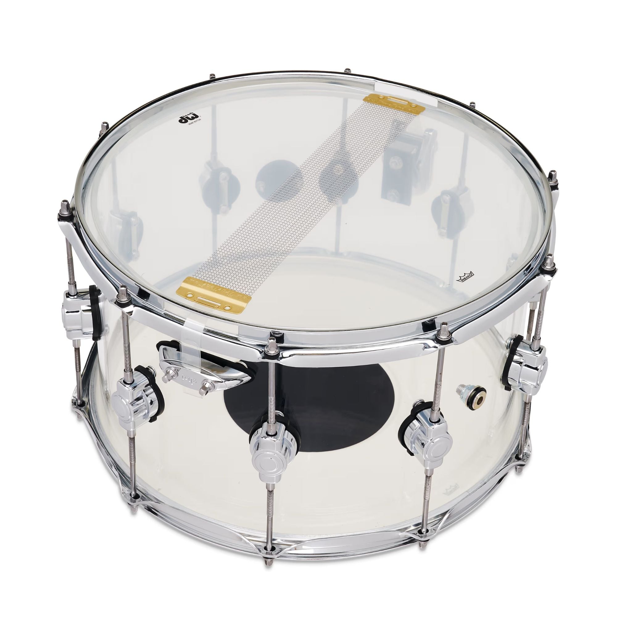 DW Drums Design Series® Caja 14"x 8" Acrilico Transparente