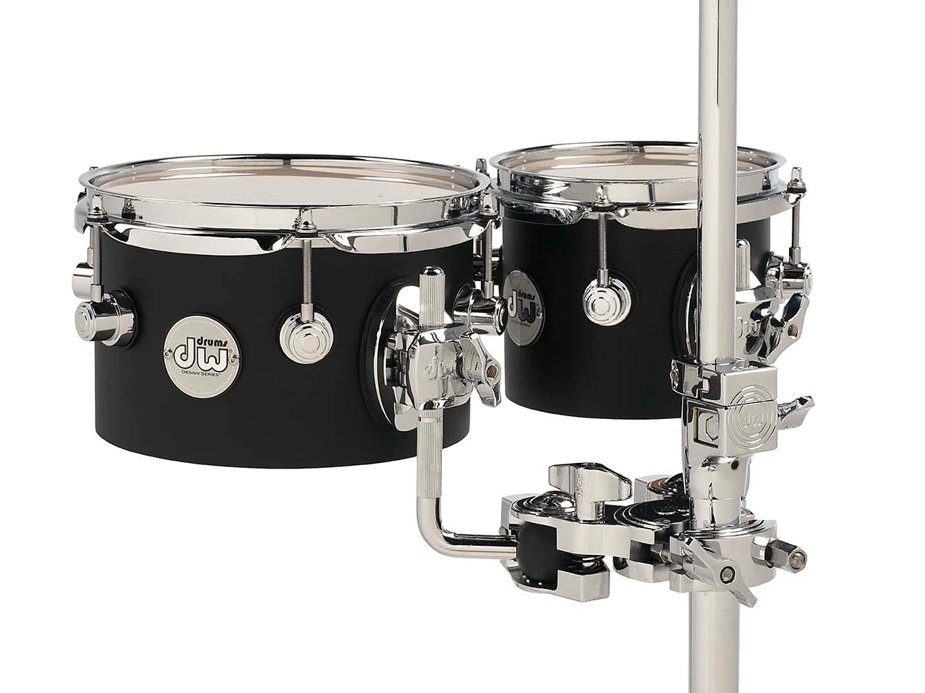 DW Drums Serie Design Set Toms 6" y 8" + Clamp