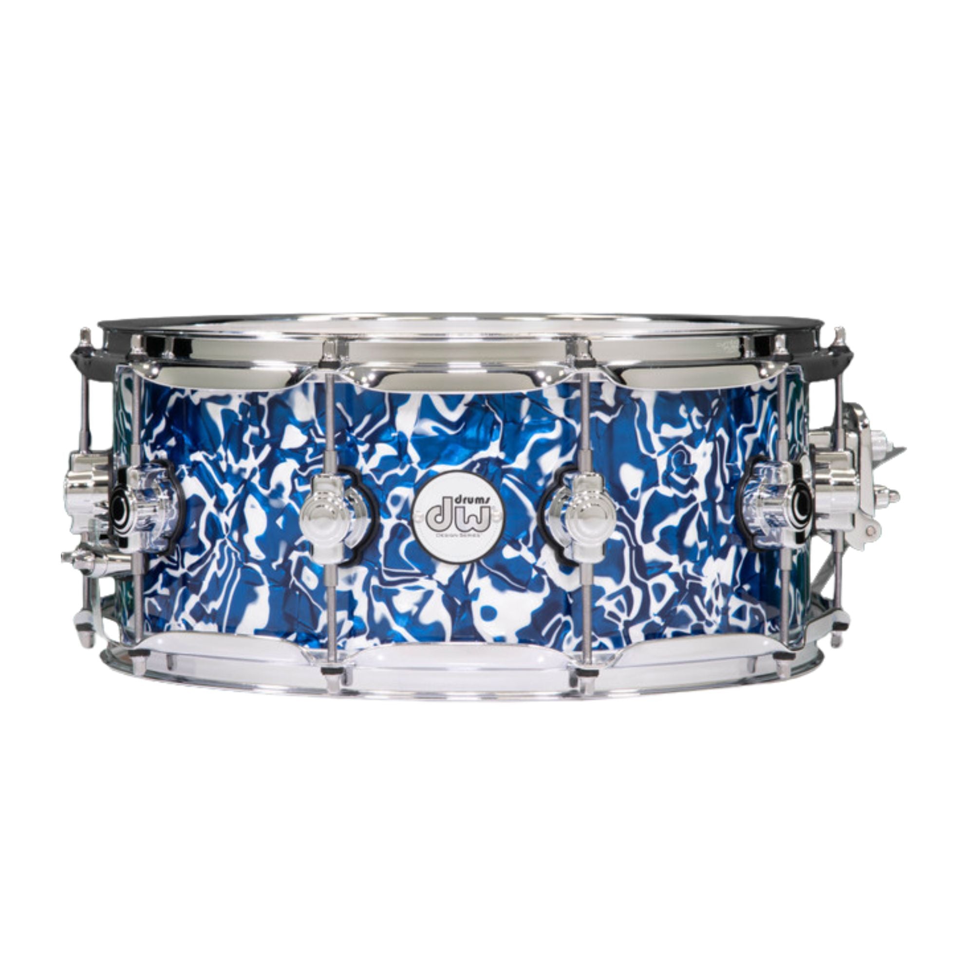 Dw Drums Design Series Caja 14x6" Blue Lightning