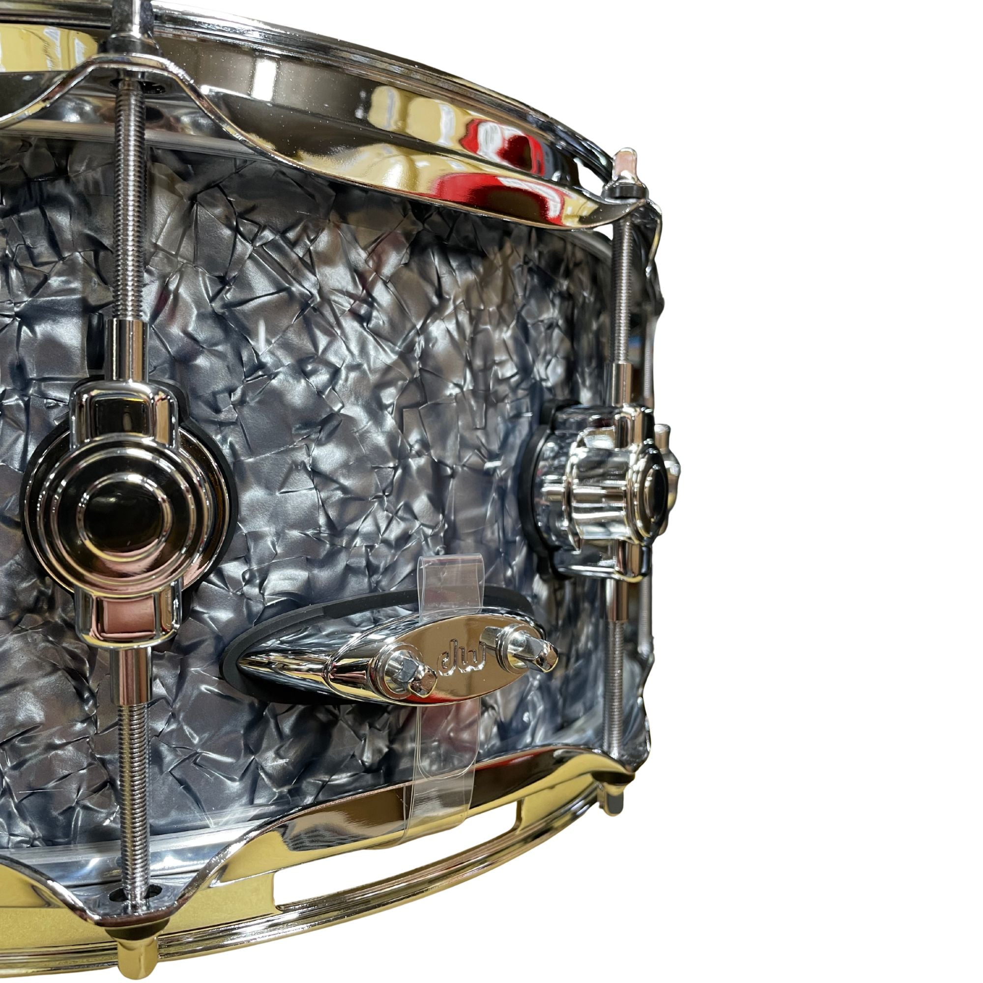 DW Drums Design Series Caja 14×6″ Silver Slate Marine