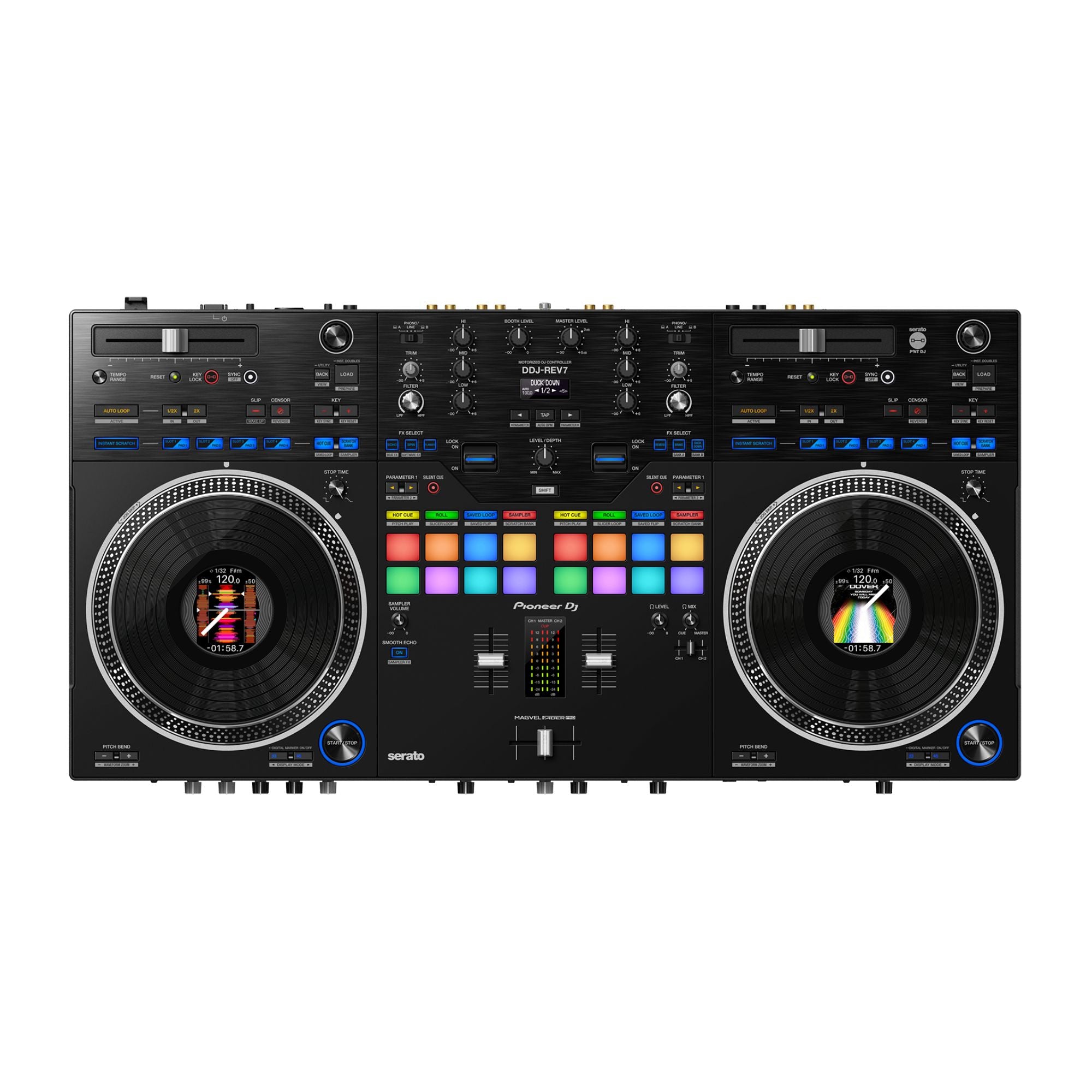 Pioneer Controlador DJ profesional de 2 canales