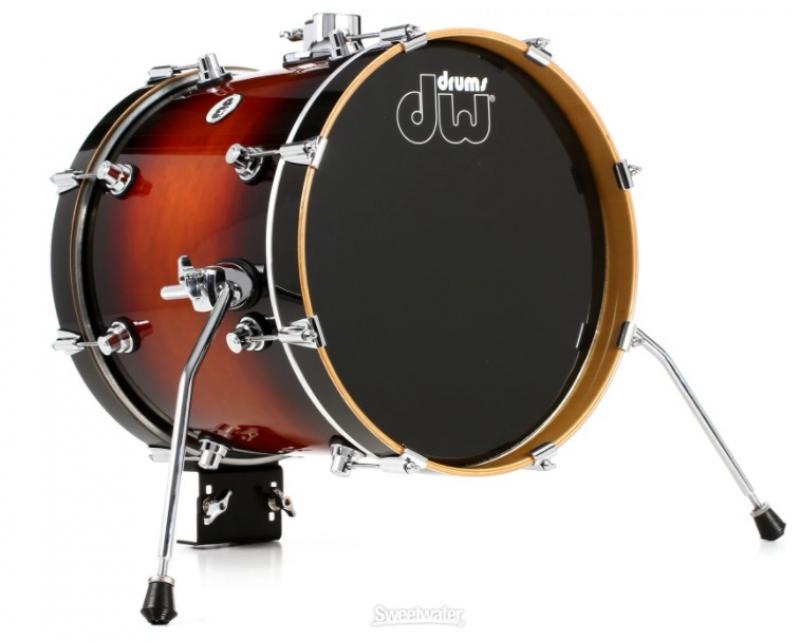 Dw Drums Design Mini-Pro Shellpack 4Pcs Tobbaco Burst