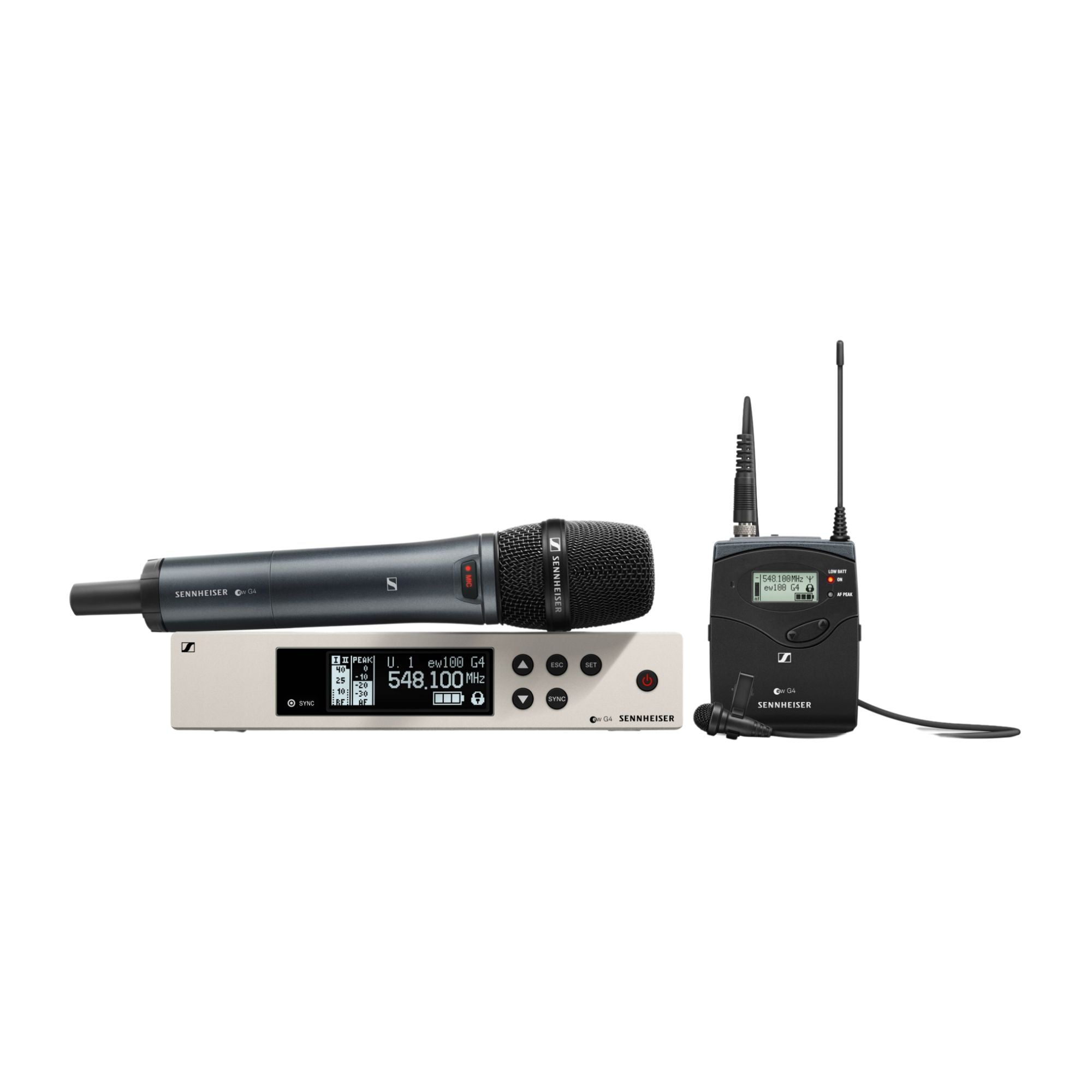 Sennheiser Sistema Inalambrico Combo UHF Rango B