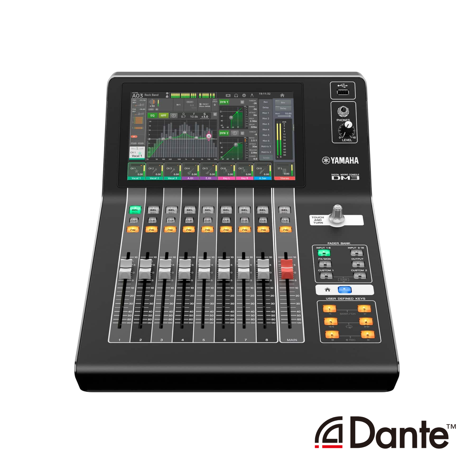 Yamaha DM3 Consola de Audio Digital con DANTE