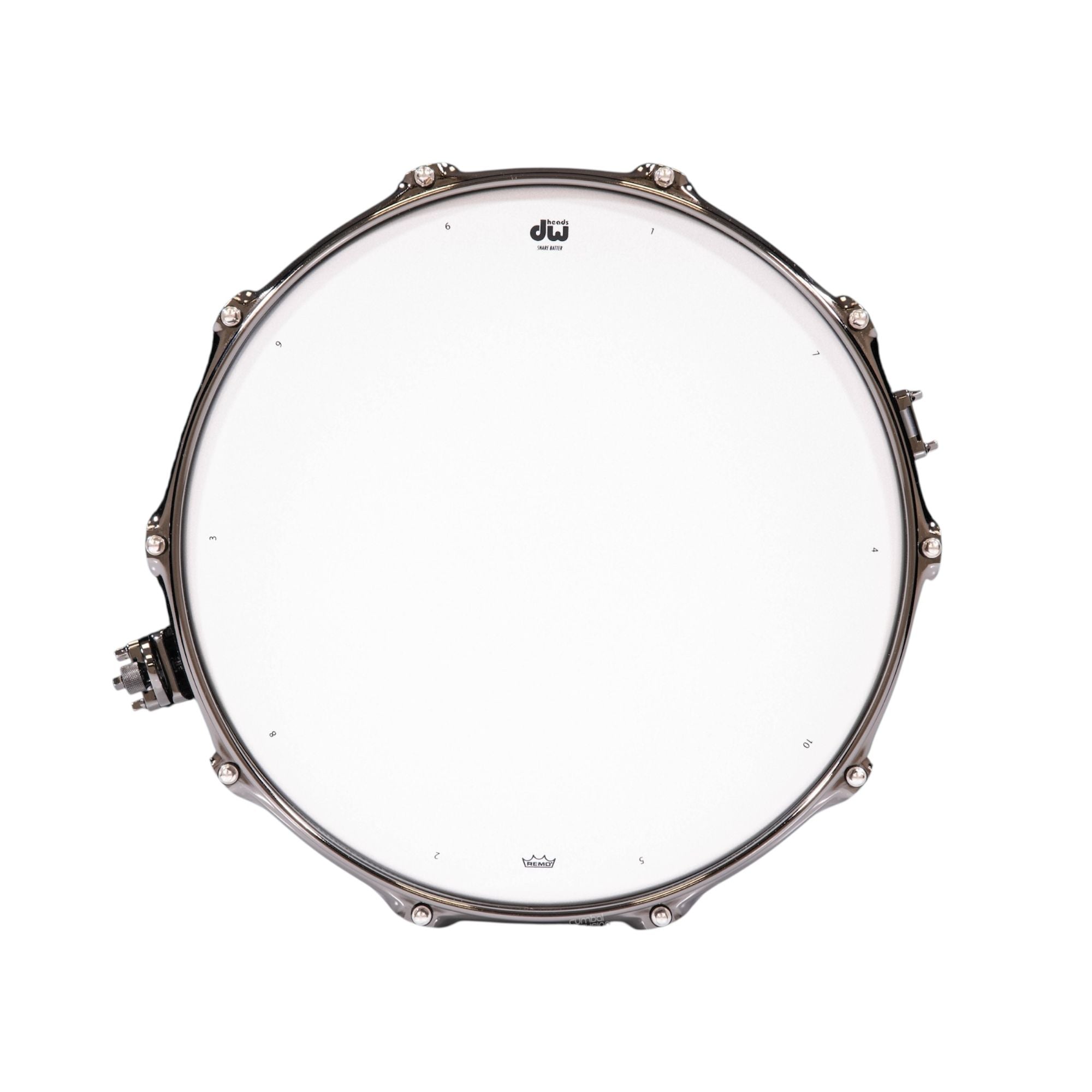 DW Drums Collector's Series® 14x8" SSC Caja Maple - Silver Abalone w/Black Nickel