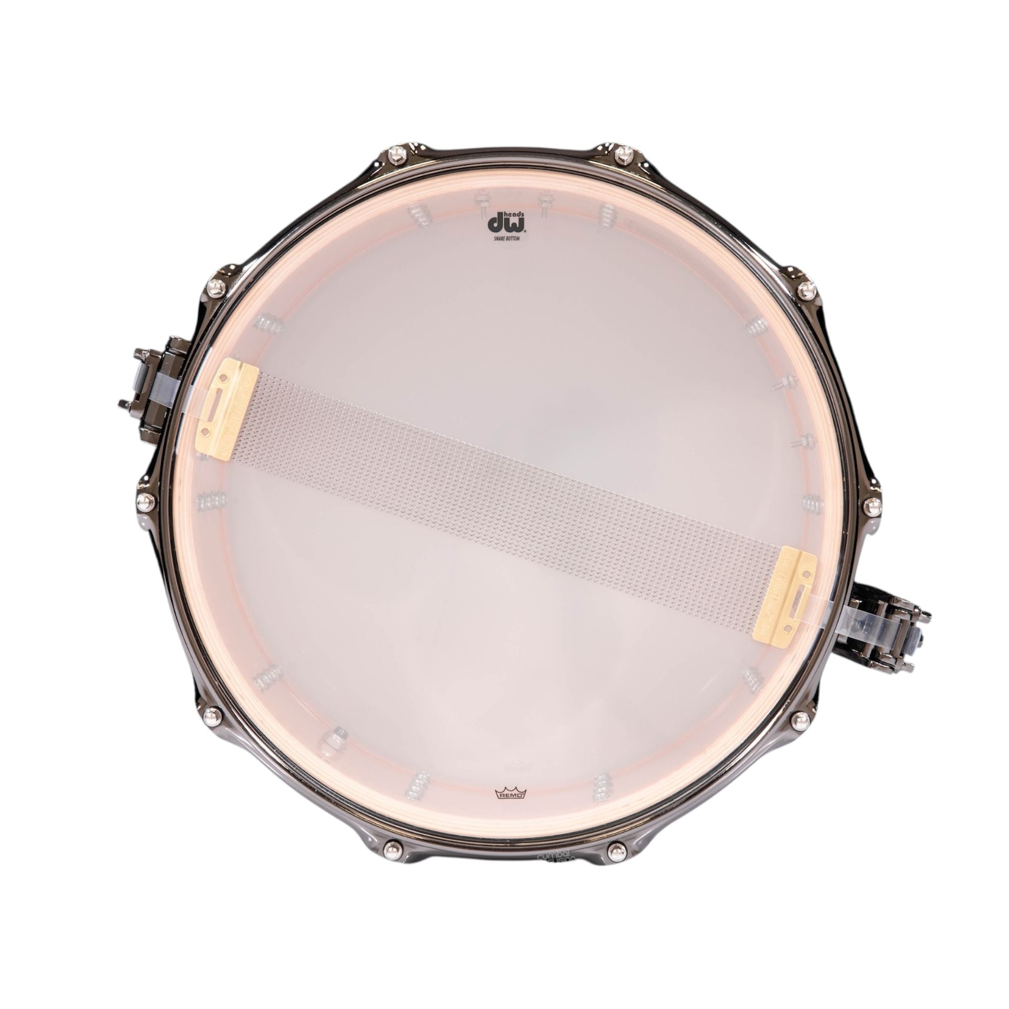 DW Drums Collector's Series® 14x8" SSC Caja Maple - Silver Abalone w/Black Nickel