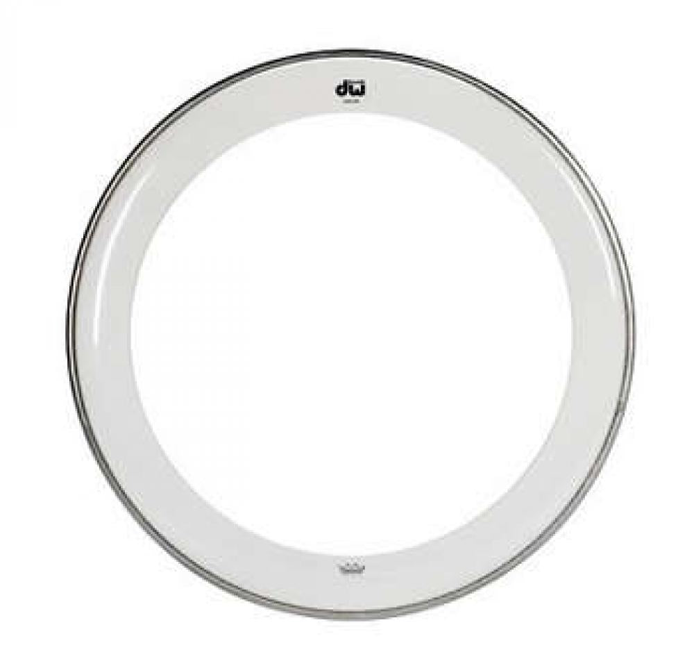 DW Drums DRDHCD08 Parche Tom 8'' Coated Dot Clear Edge