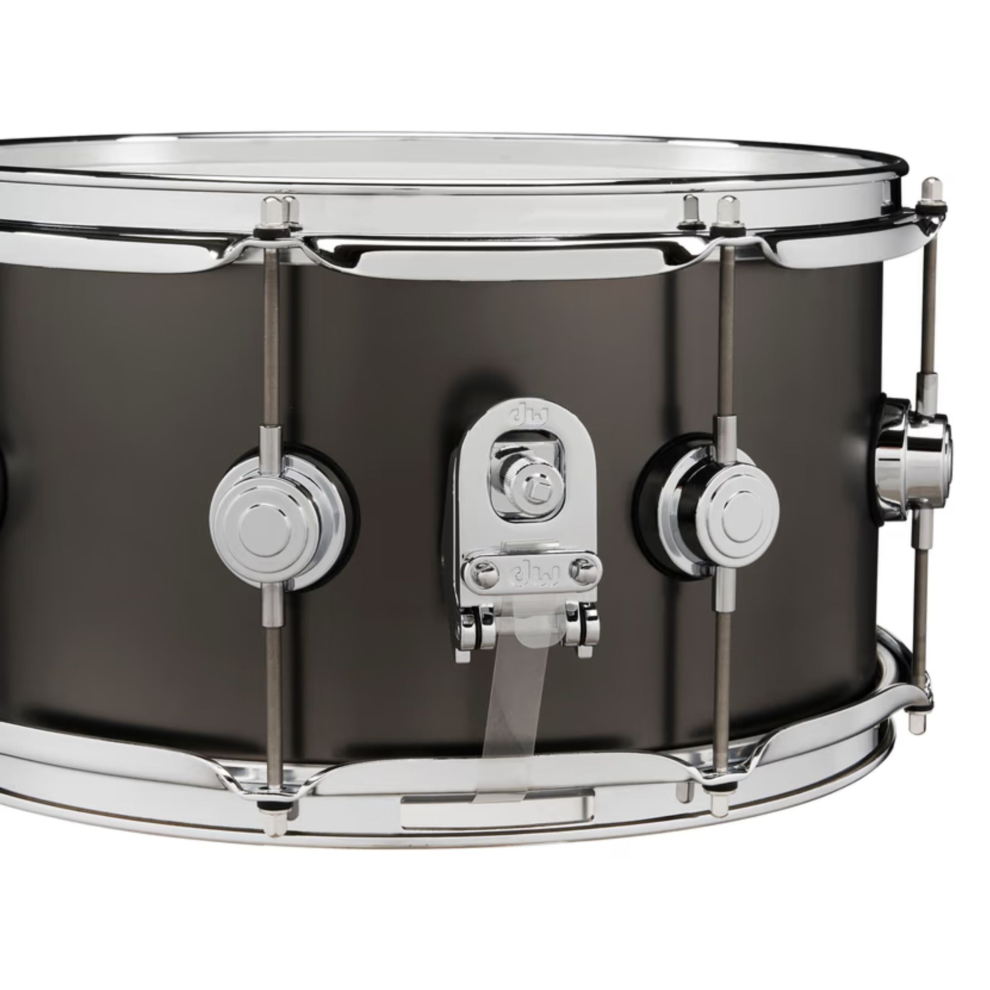Dw Drums Caja 13x7" Satin Black Over Brass
