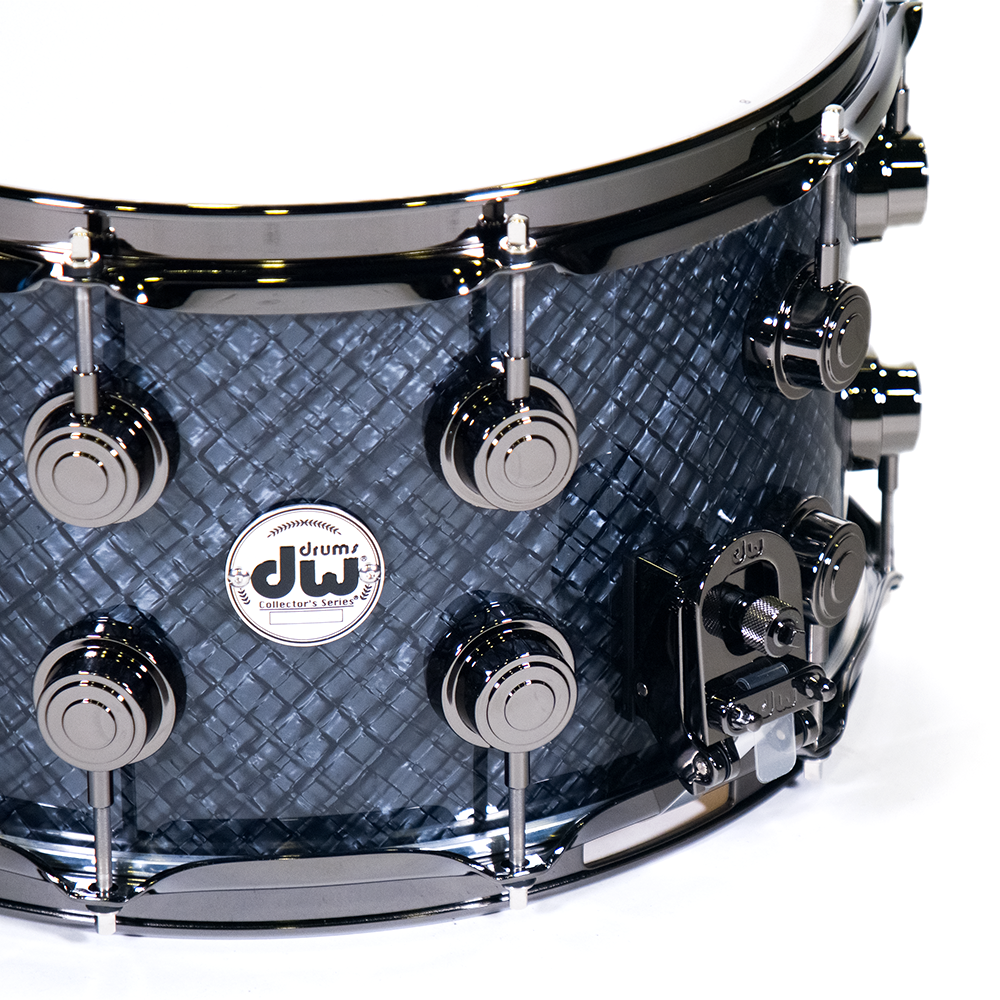 DW Drums DRX10814SSN091 Caja Bateria 14x8" Collector Grey Crystal