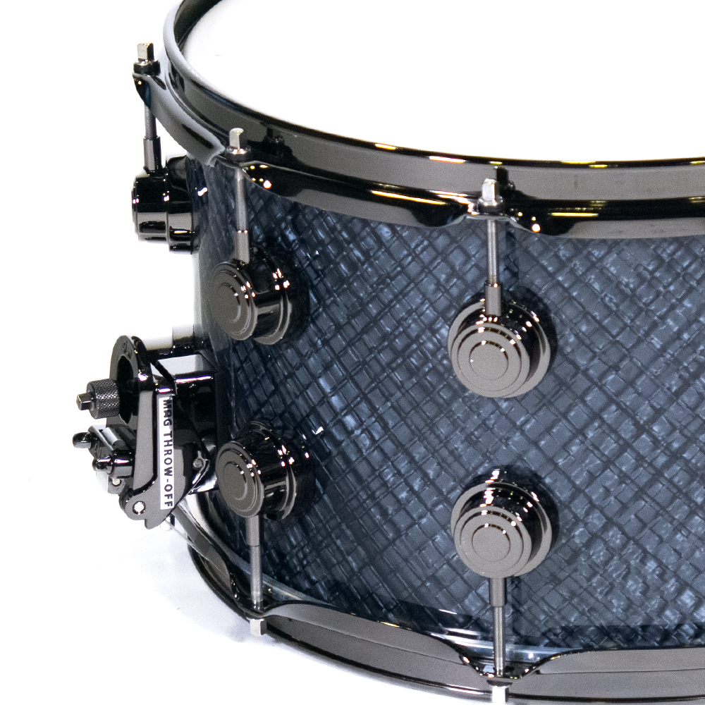 DW Drums DRX10814SSN091 Caja Bateria 14x8" Collector Grey Crystal