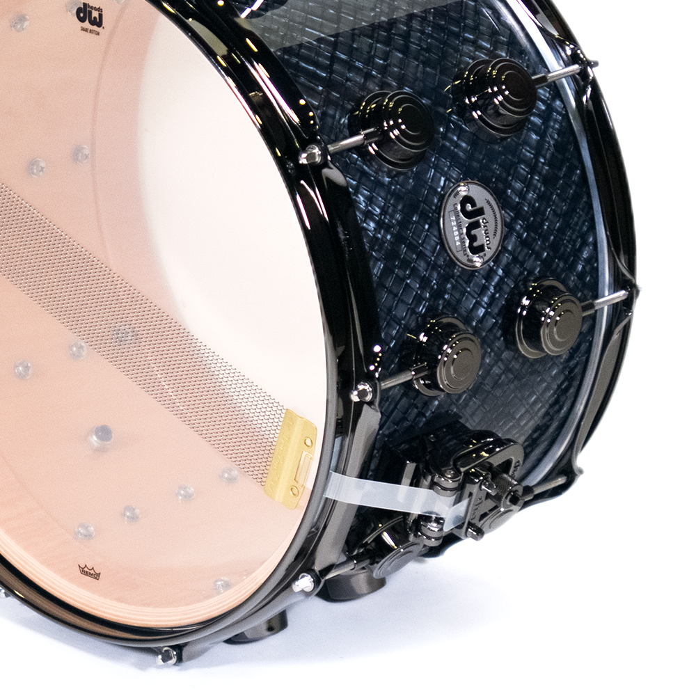 DW Drums DRX10814SSN091 Caja Bateria 14x8" Collector Grey Crystal