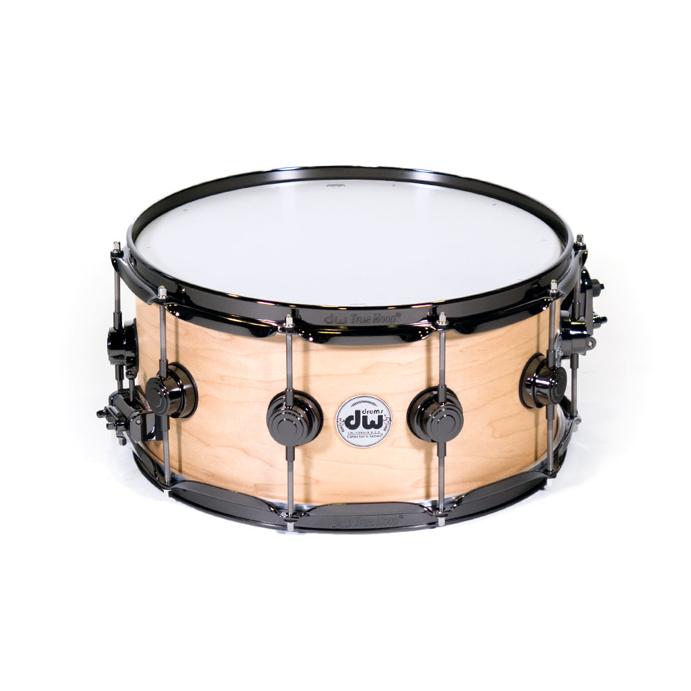DW Drums Collector's Series® Caja 14x6.5" Natural Satin Oil / HW Niquelado Negro