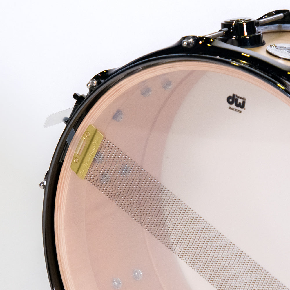 DW Drums Collector's Series® Caja 14x6.5" Natural Satin Oil / HW Niquelado Negro