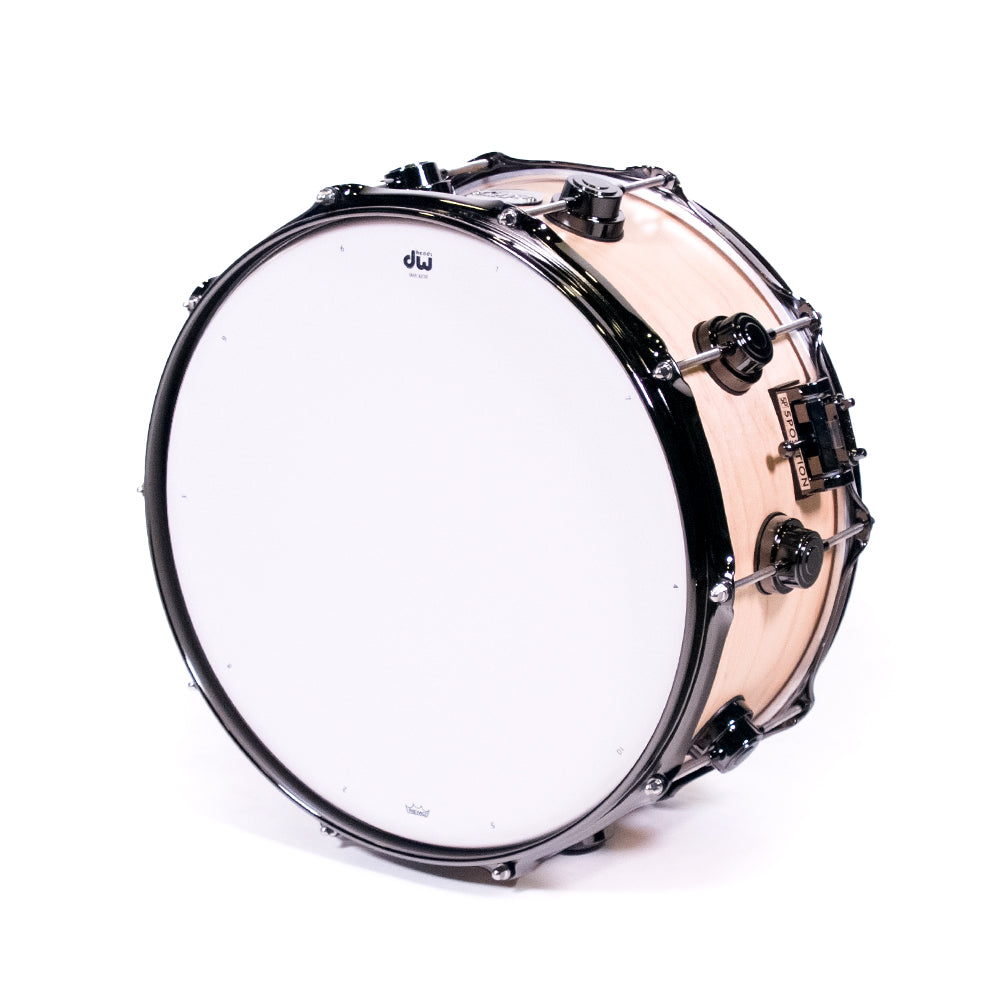 DW Drums Collector's Series® Caja 14x6.5" Natural Satin Oil / HW Niquelado Negro